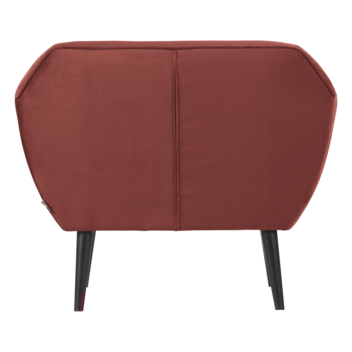 Burgundy Velvet Armchair ROCCO