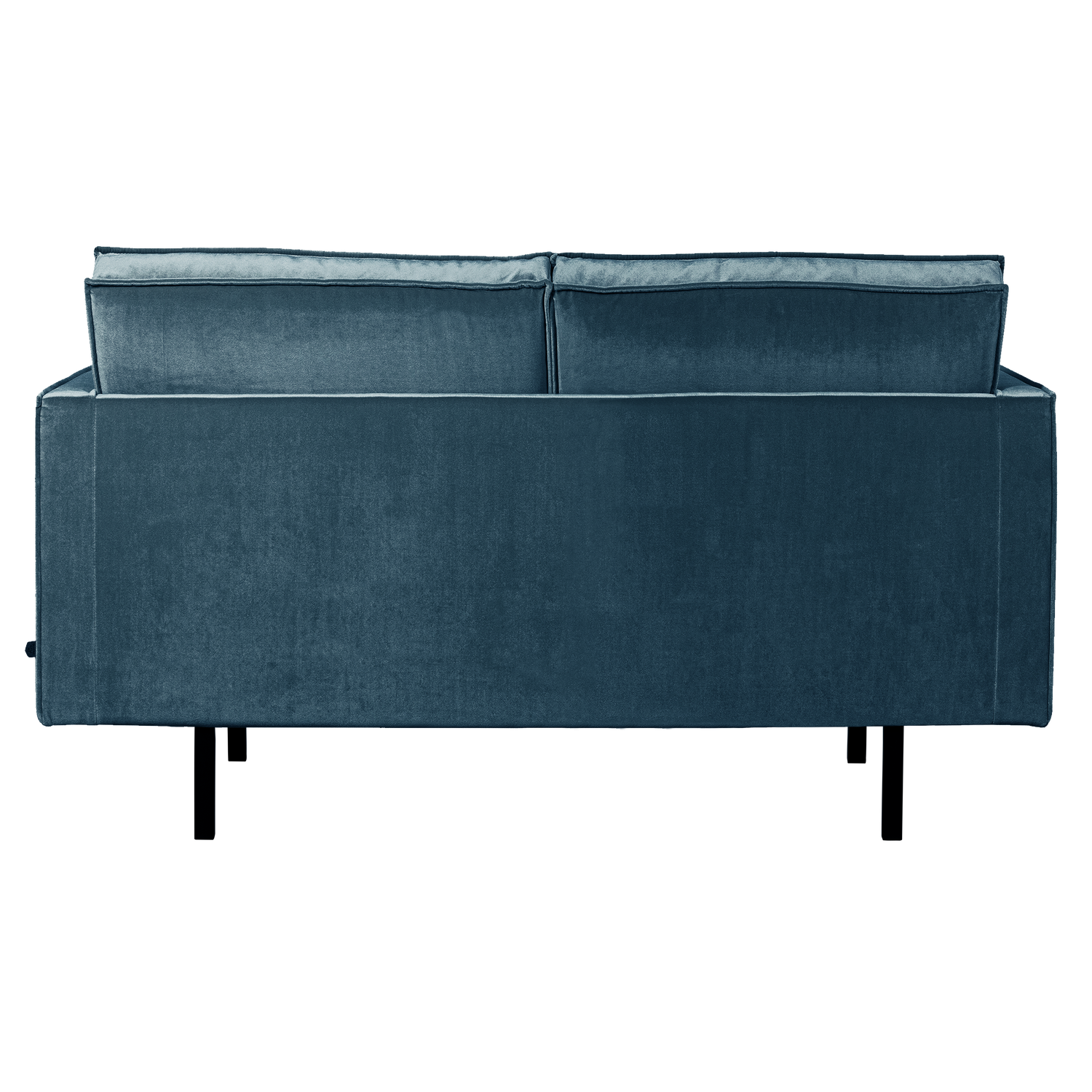 Velvet 2-Seater Sofa RODEO Blue