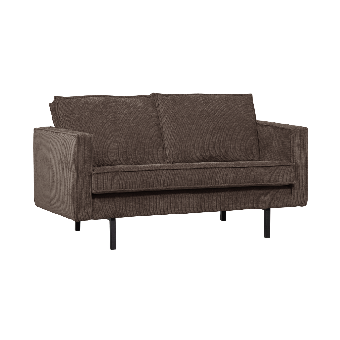 2-Seater Sofa RODEO Brown Corduroy