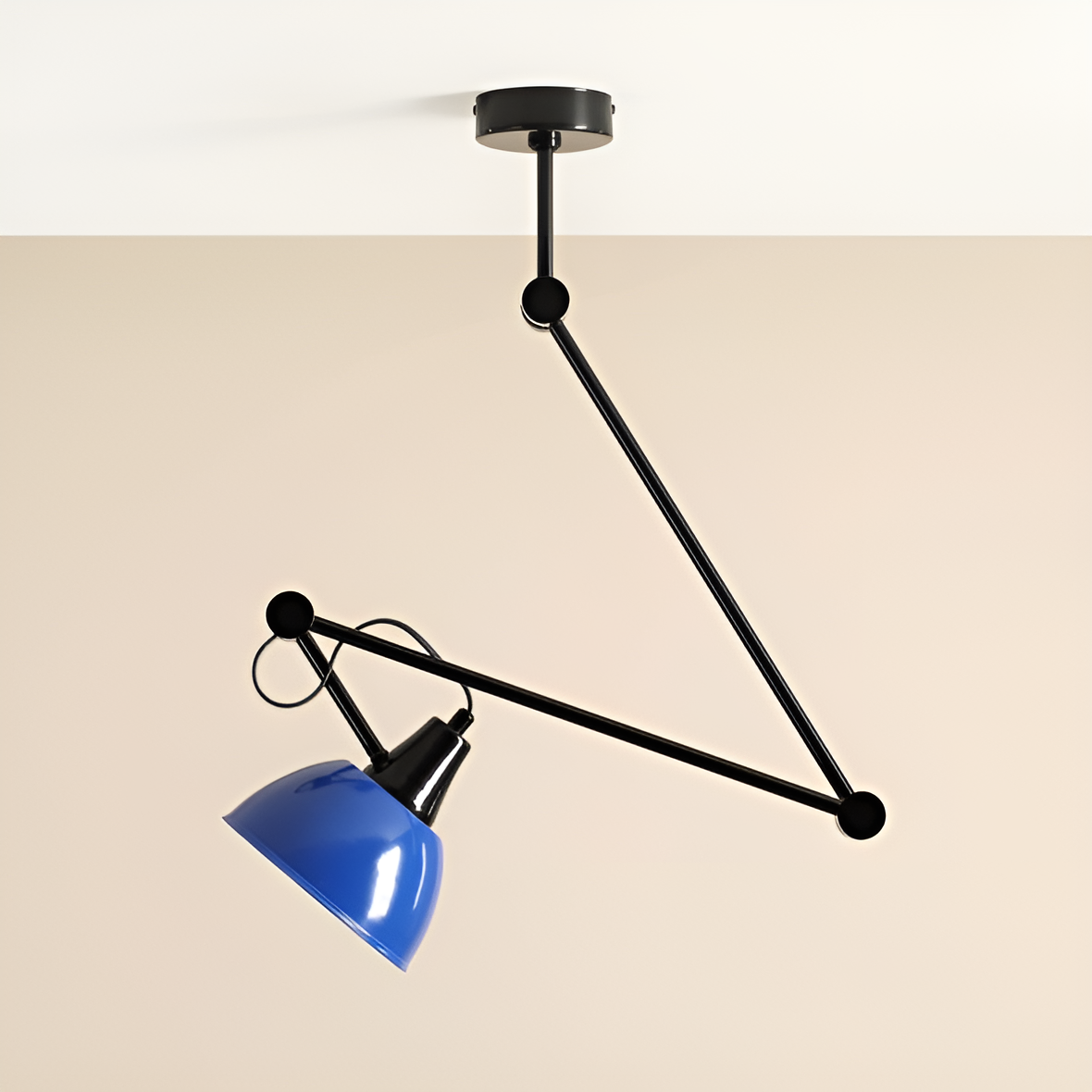 Lampa sufitowa regulowana AIDA niebieski