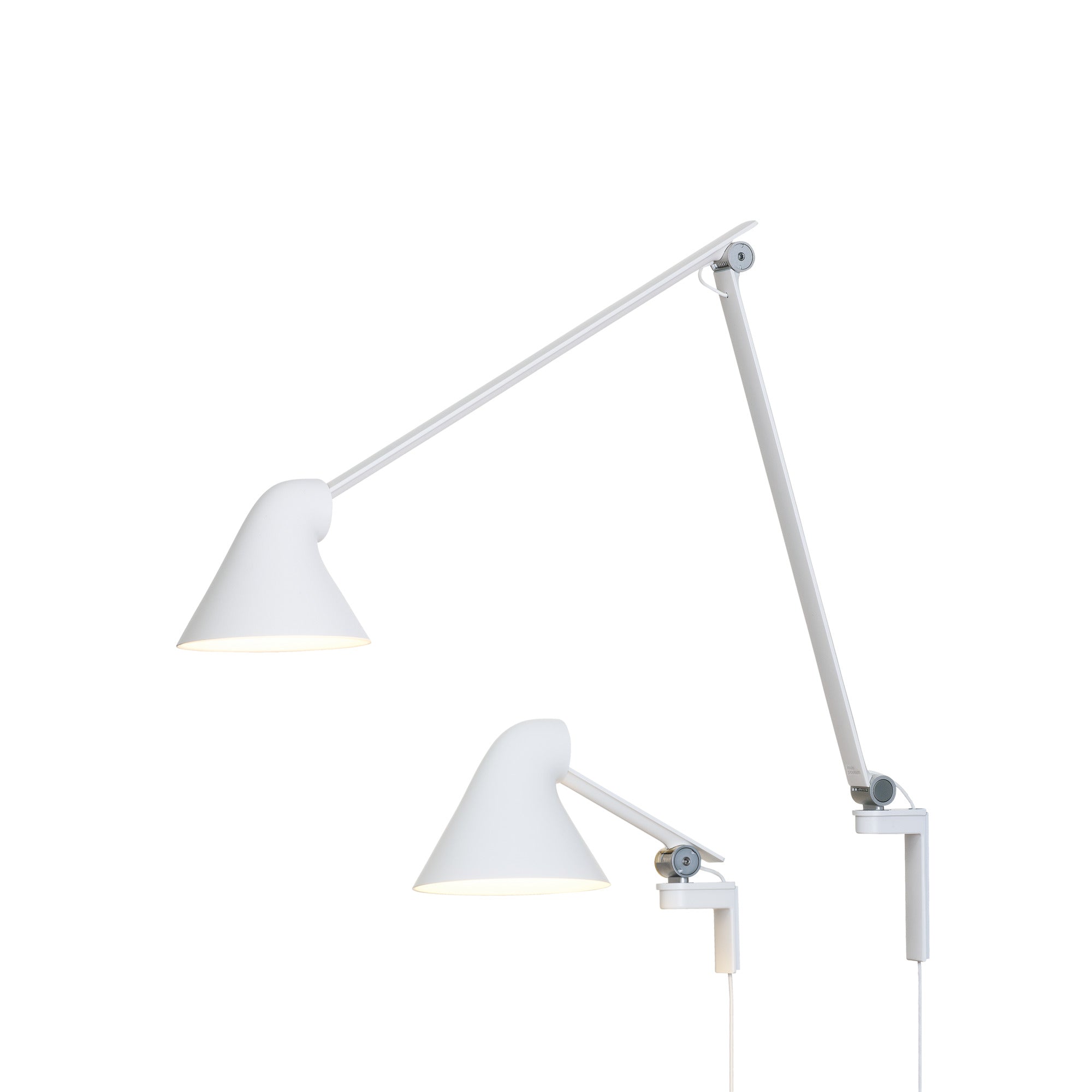 Wandlampe mit verstellbarem Arm NJP weiß