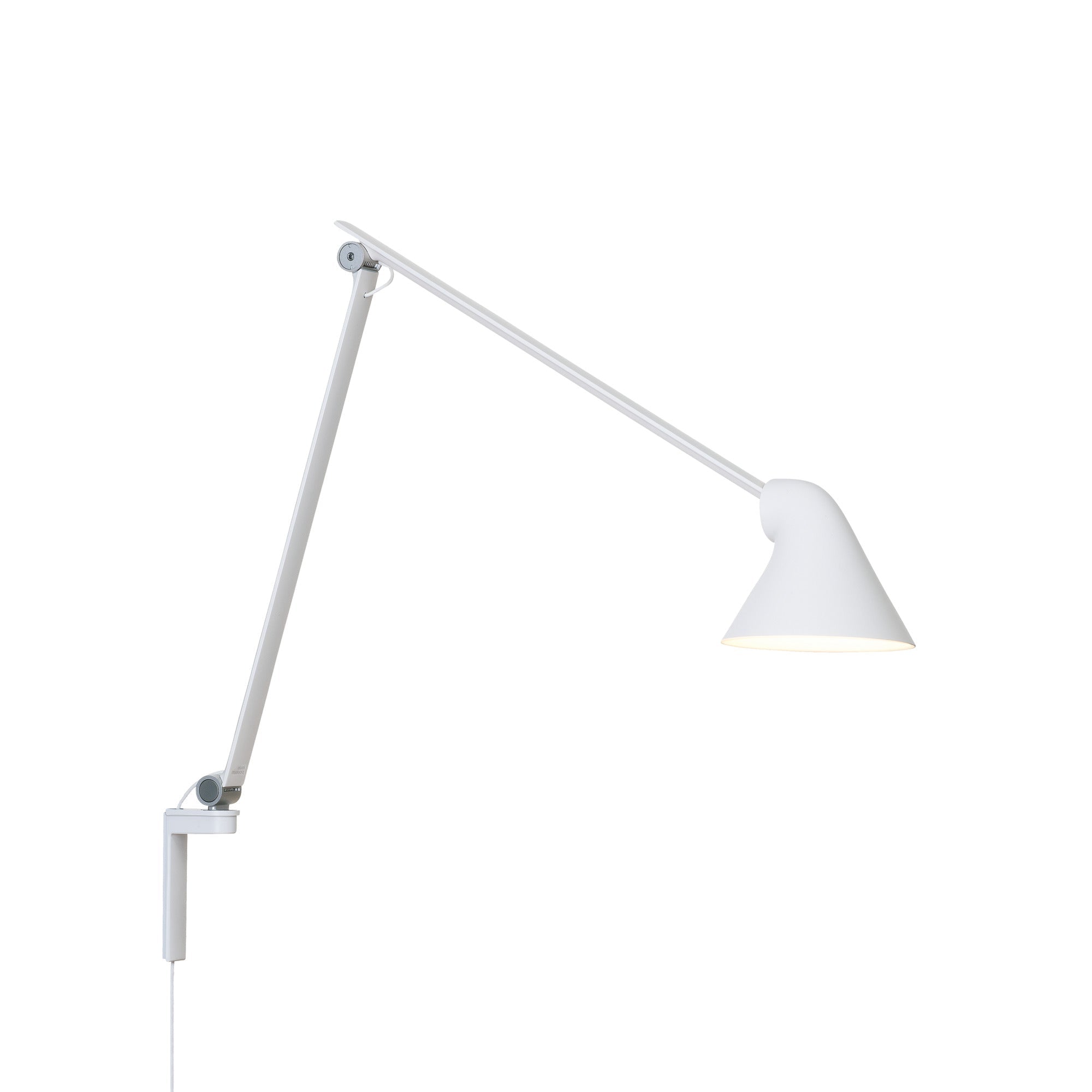 Wandlampe mit verstellbarem Arm NJP weiß