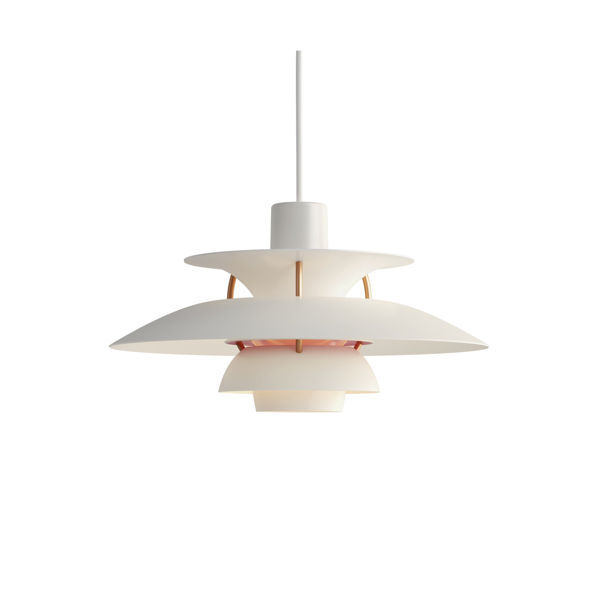 PH 5 modern white pendant lamp