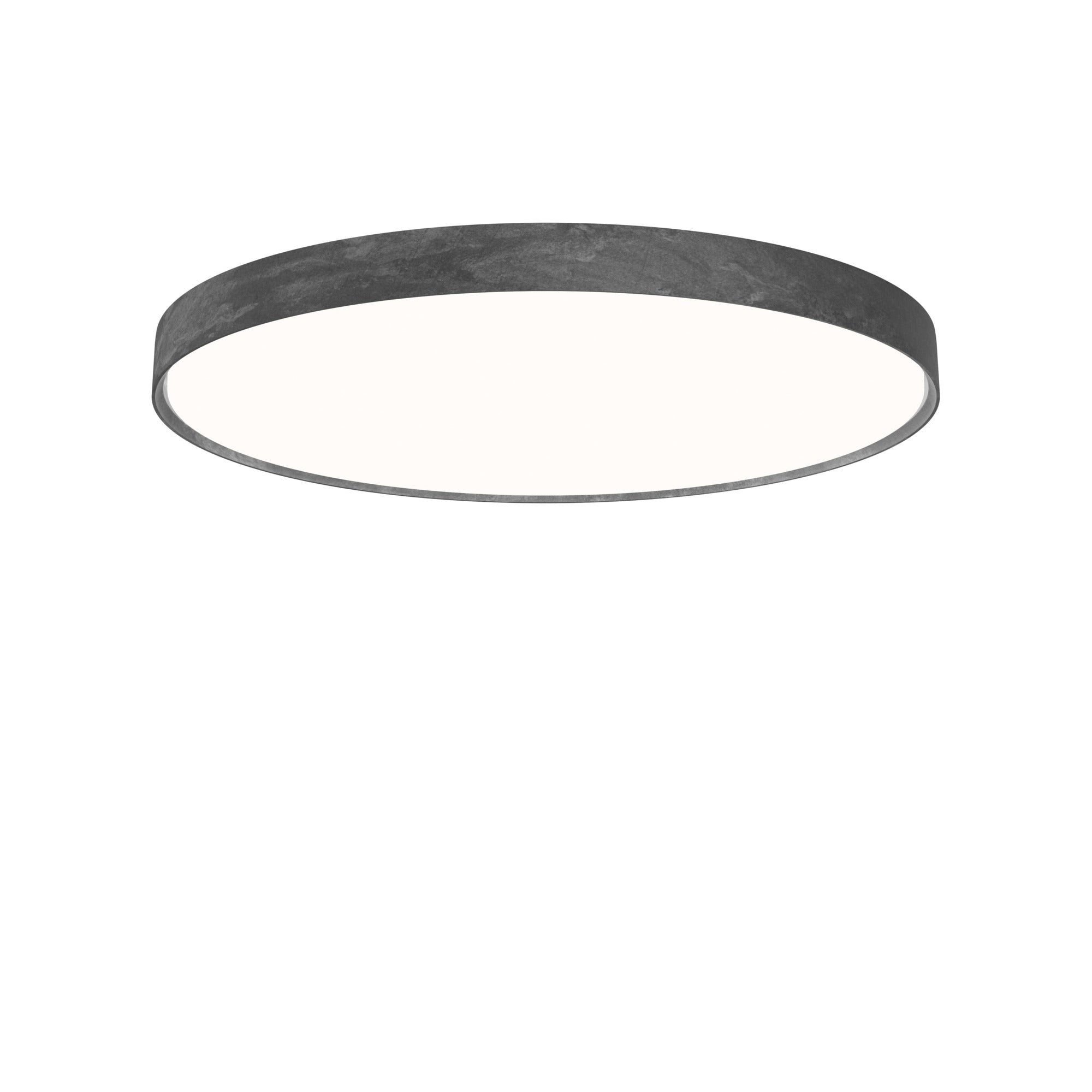 LP SLIM ROUND ceiling lamp raw aluminum