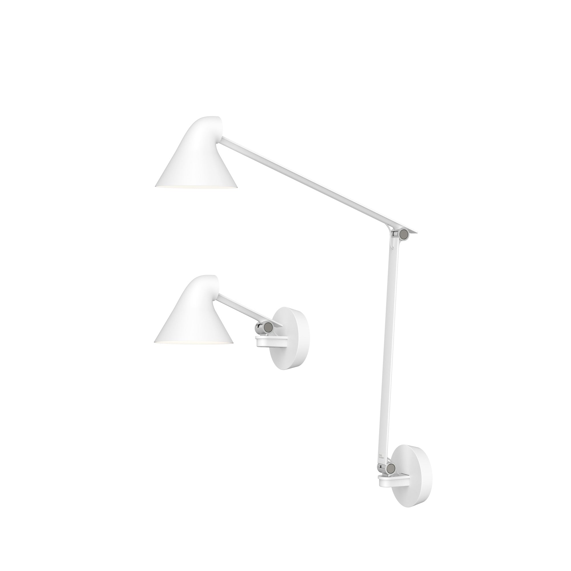 Wandlampe mit verstellbarem Arm NJP weiß