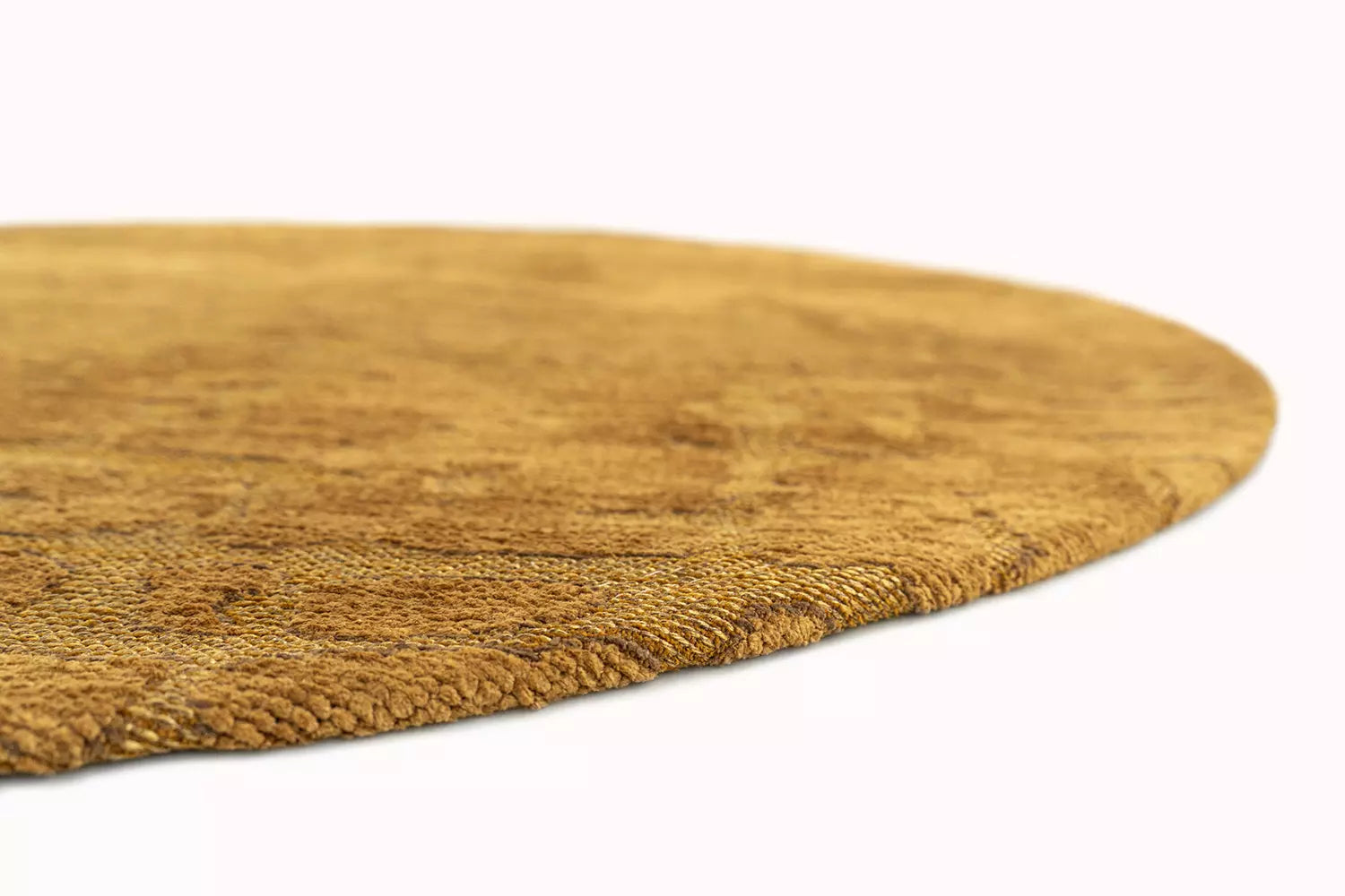 Ovale vloerkleed BAOBAB MADAGASKAR geel
