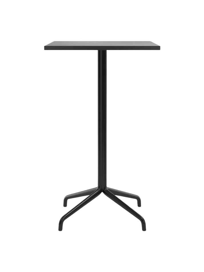 Bar tafel HARBOUR zwart eikenfineer