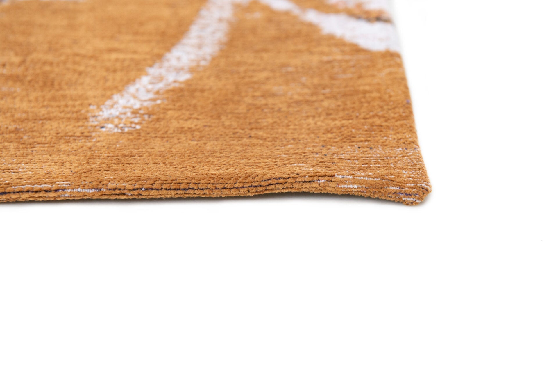 Vloerkleed FRESQUE PURPLE GAME oranje-paars