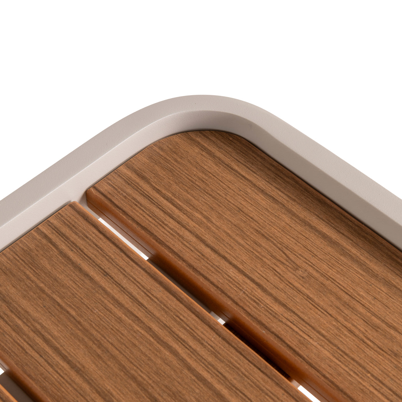 Tuinwagen SPRITZ beige met houten blad