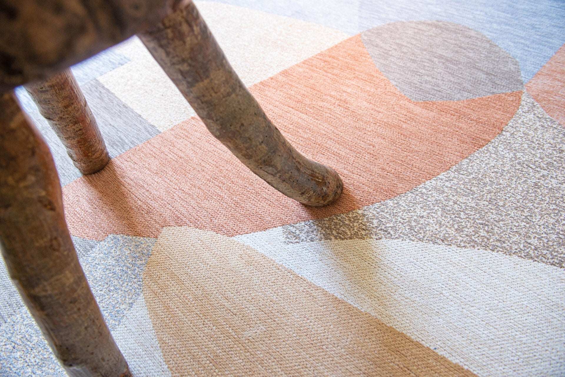 Ronde tapijt SHAPES SECRET beige