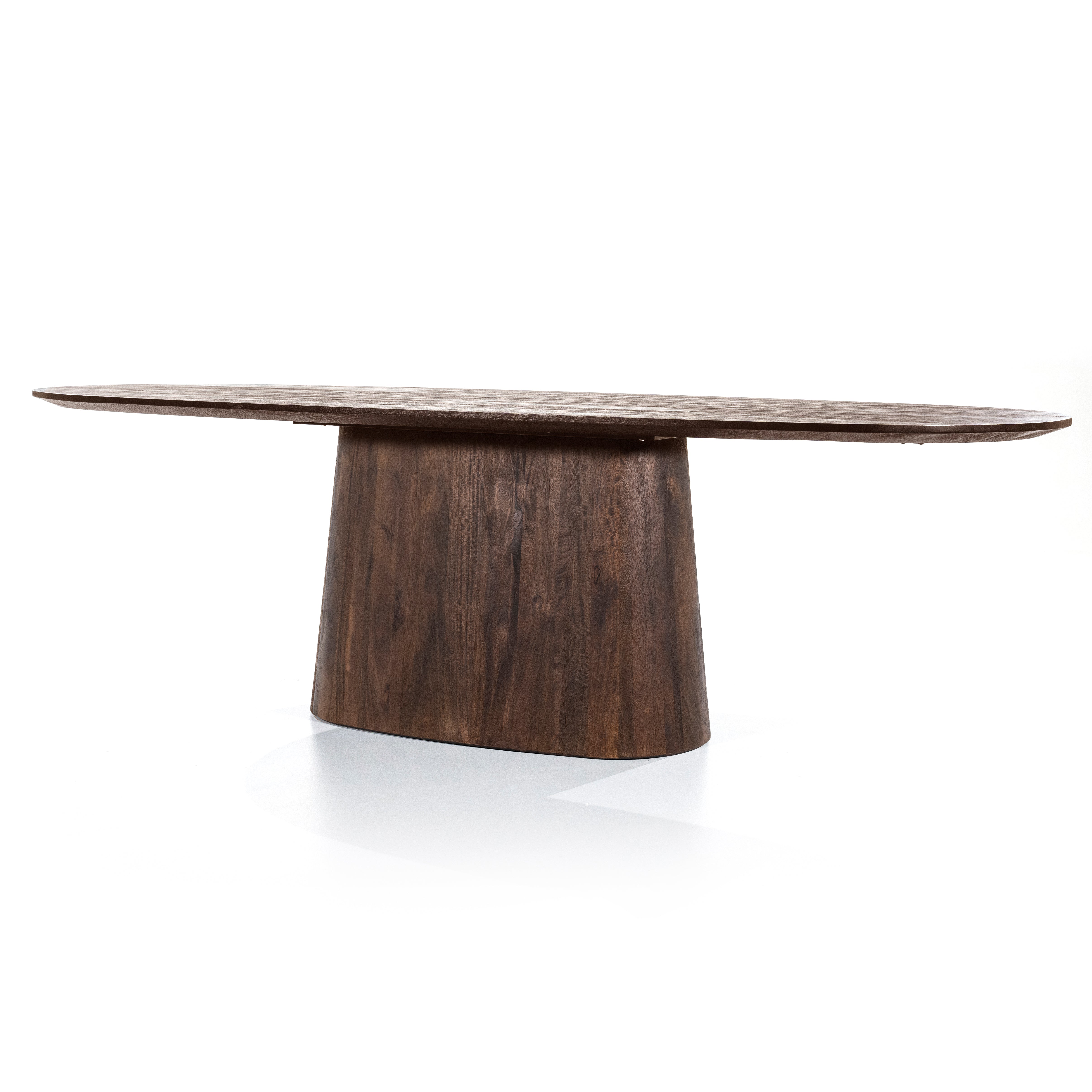 Ovale tafel ARON van mango-hout