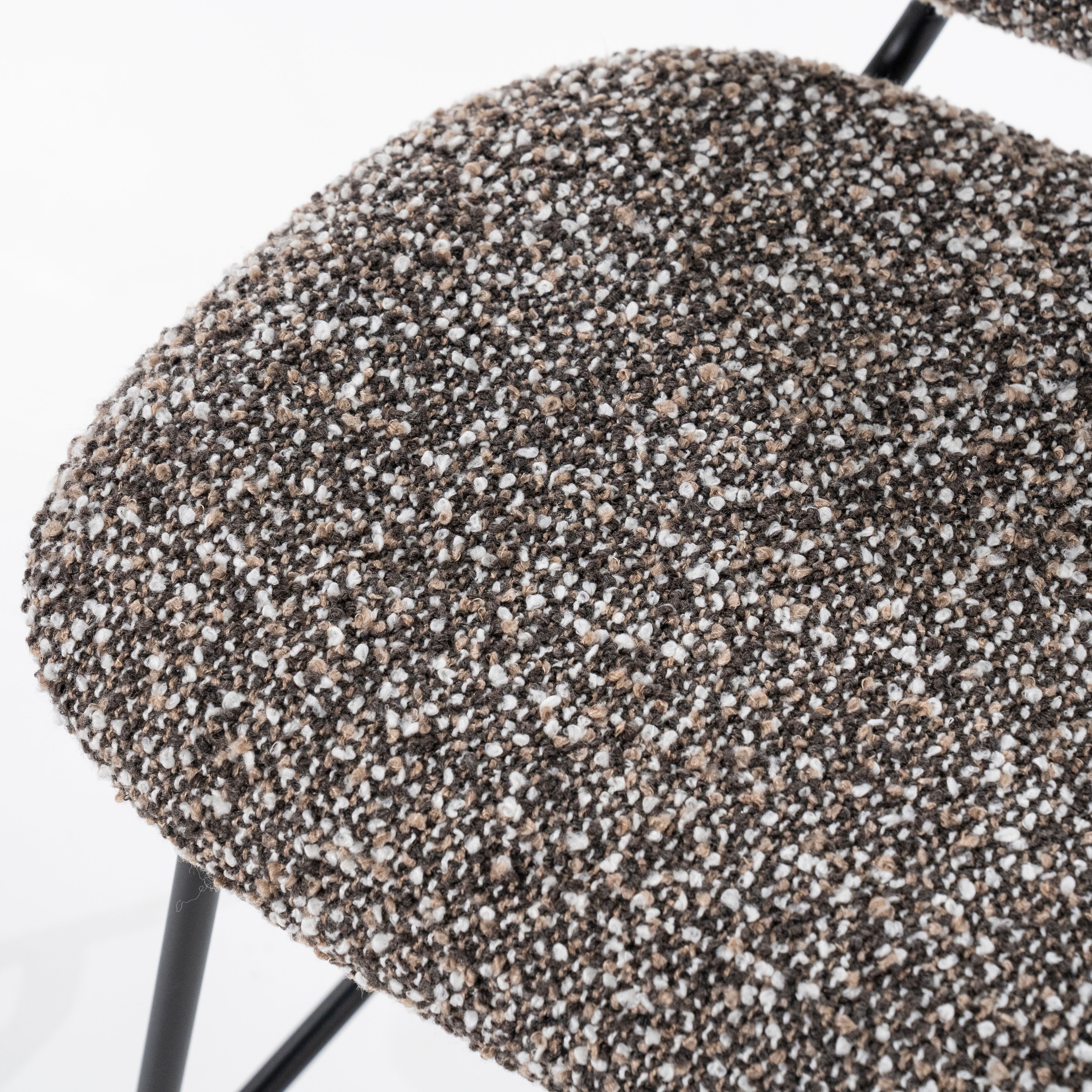 Hoker JON szary melanż z czarną podstawą