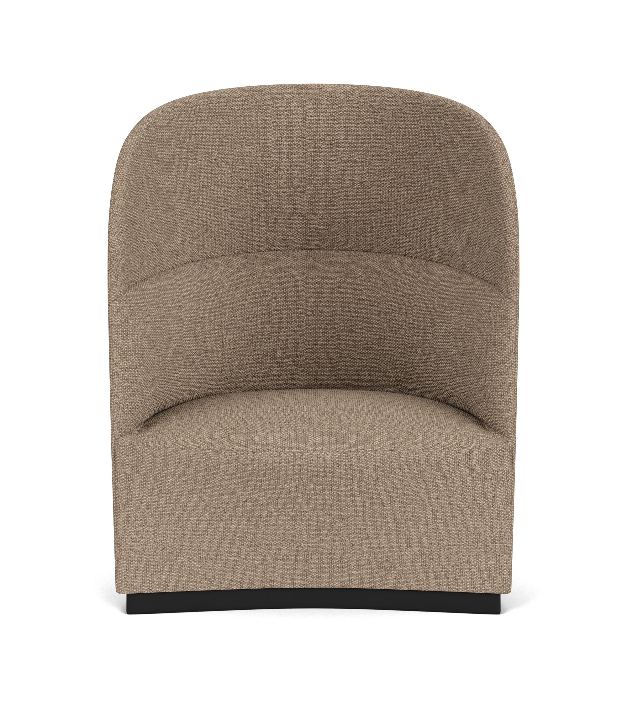 Fauteuil met hoge rug TEAROOM bruin