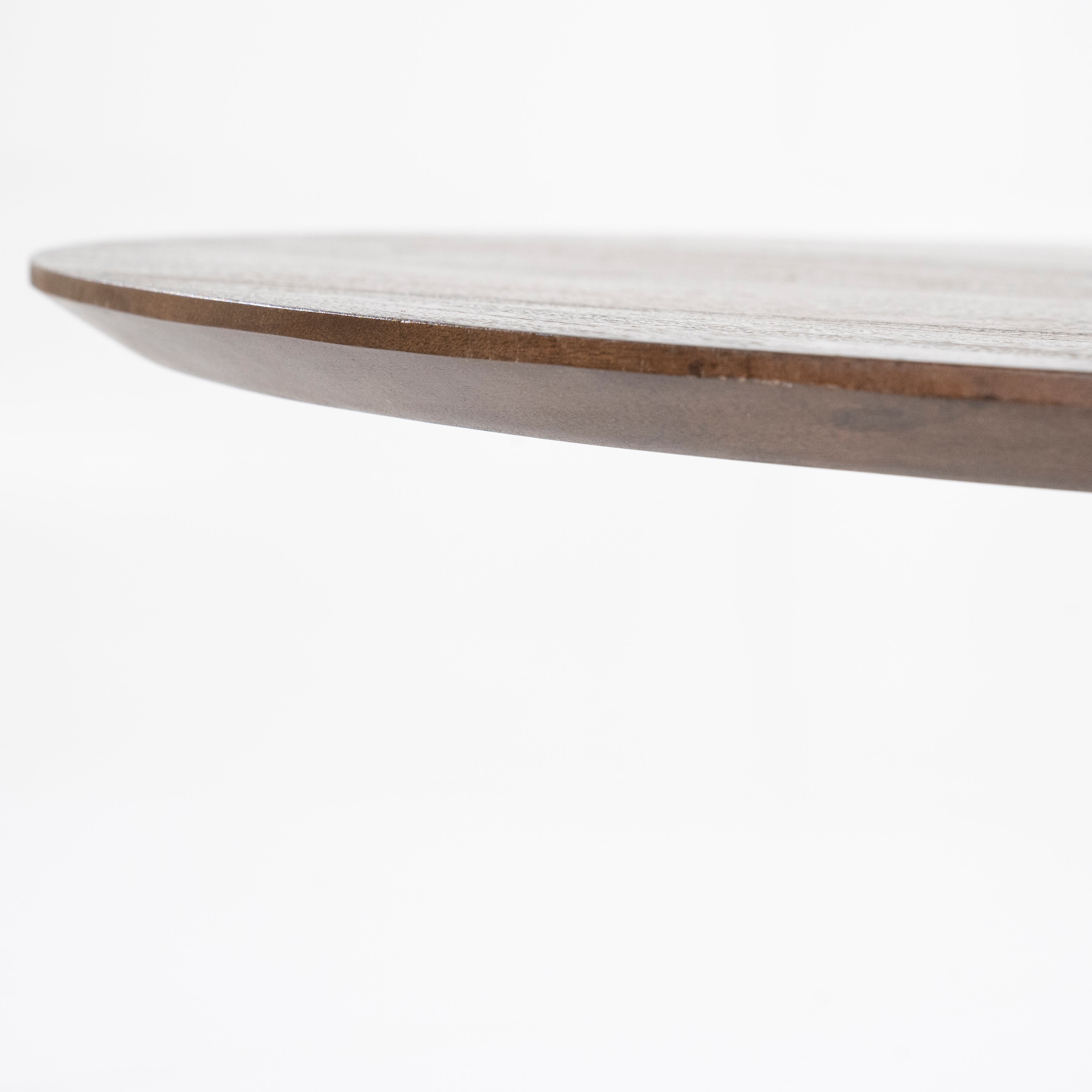 Oval Table JORDY Dark Brown Mango Wood