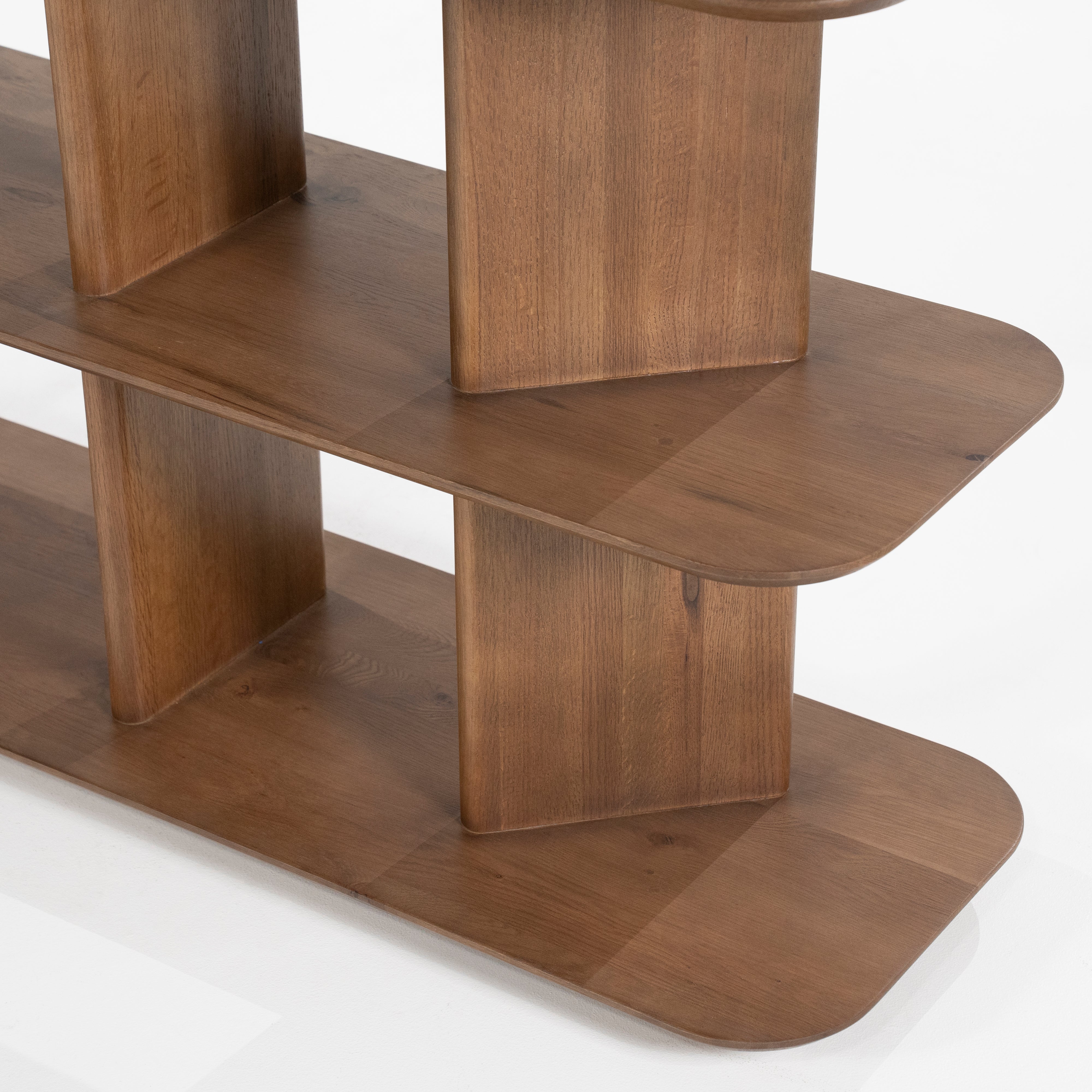 Low shelf TY dark oak wood