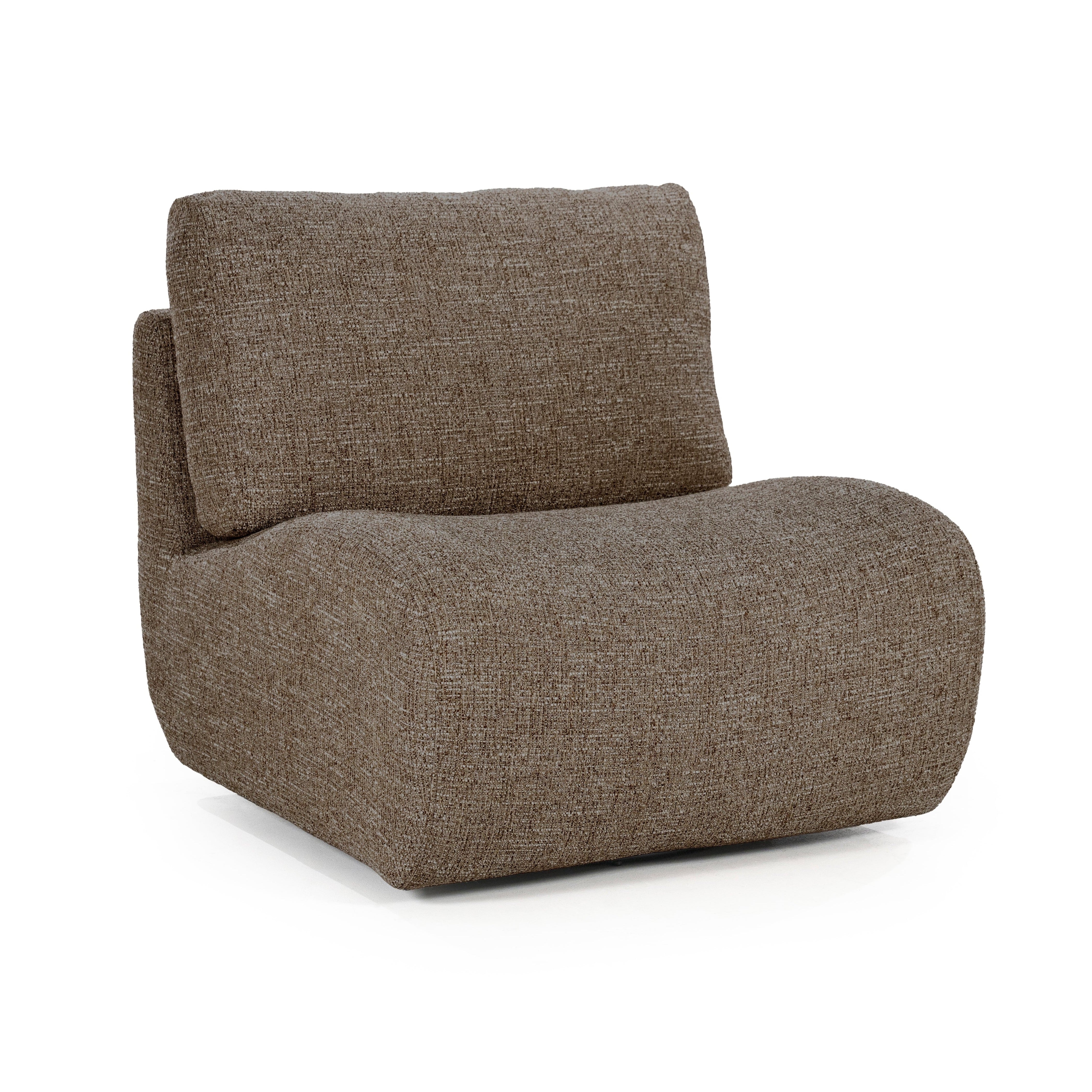 LUCIA Brown Armchair