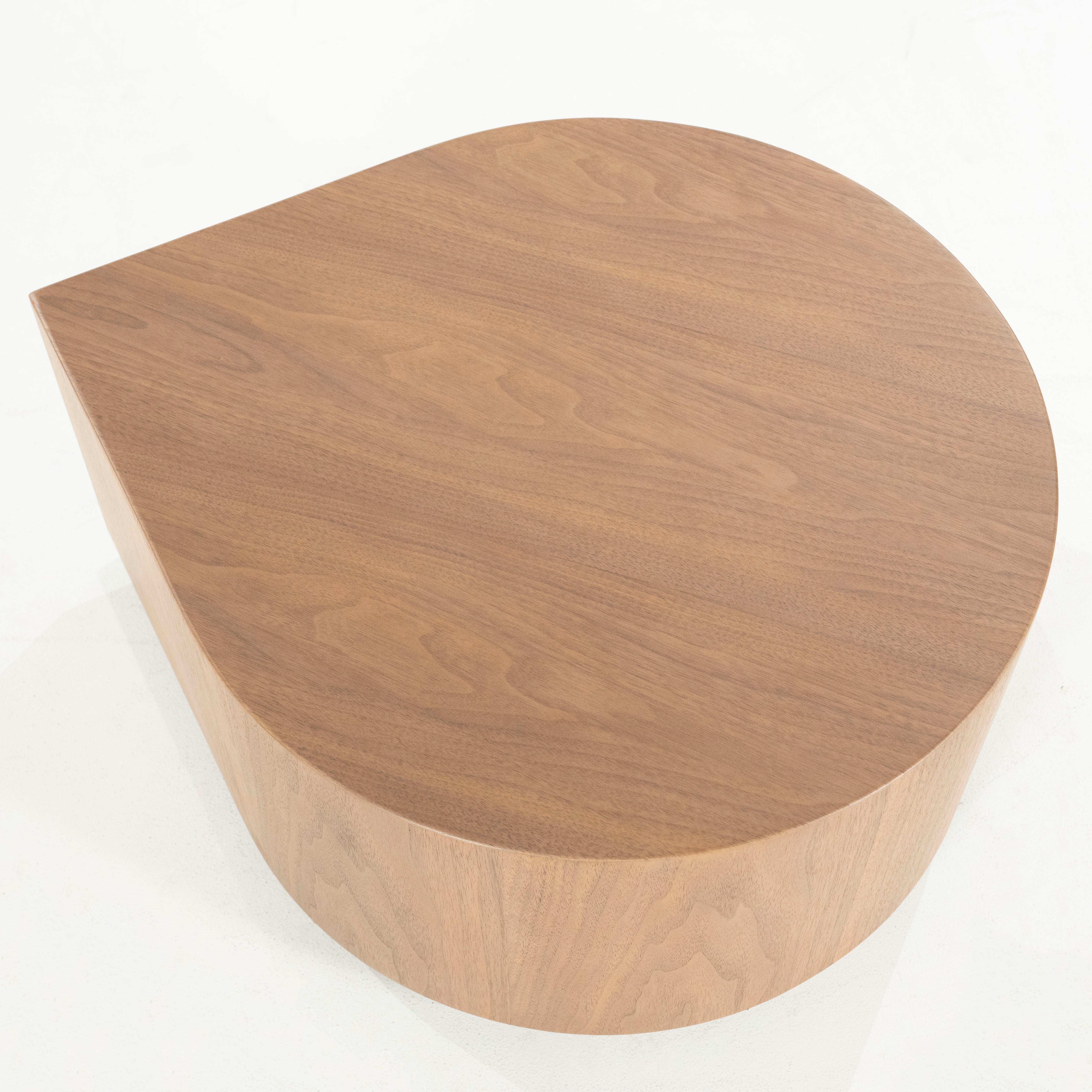 Koffietafel JULES notenhout