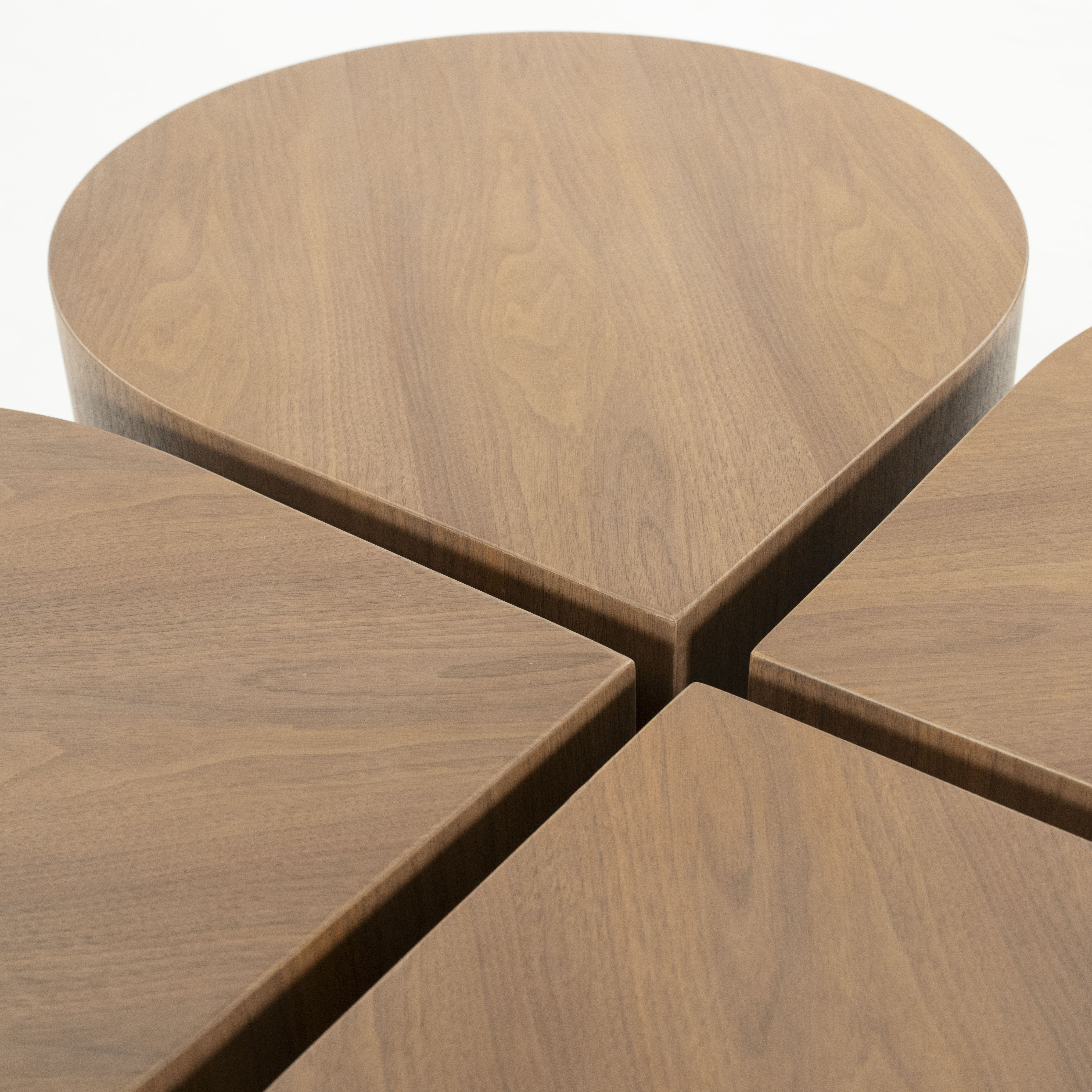 Koffietafel JULES notenhout