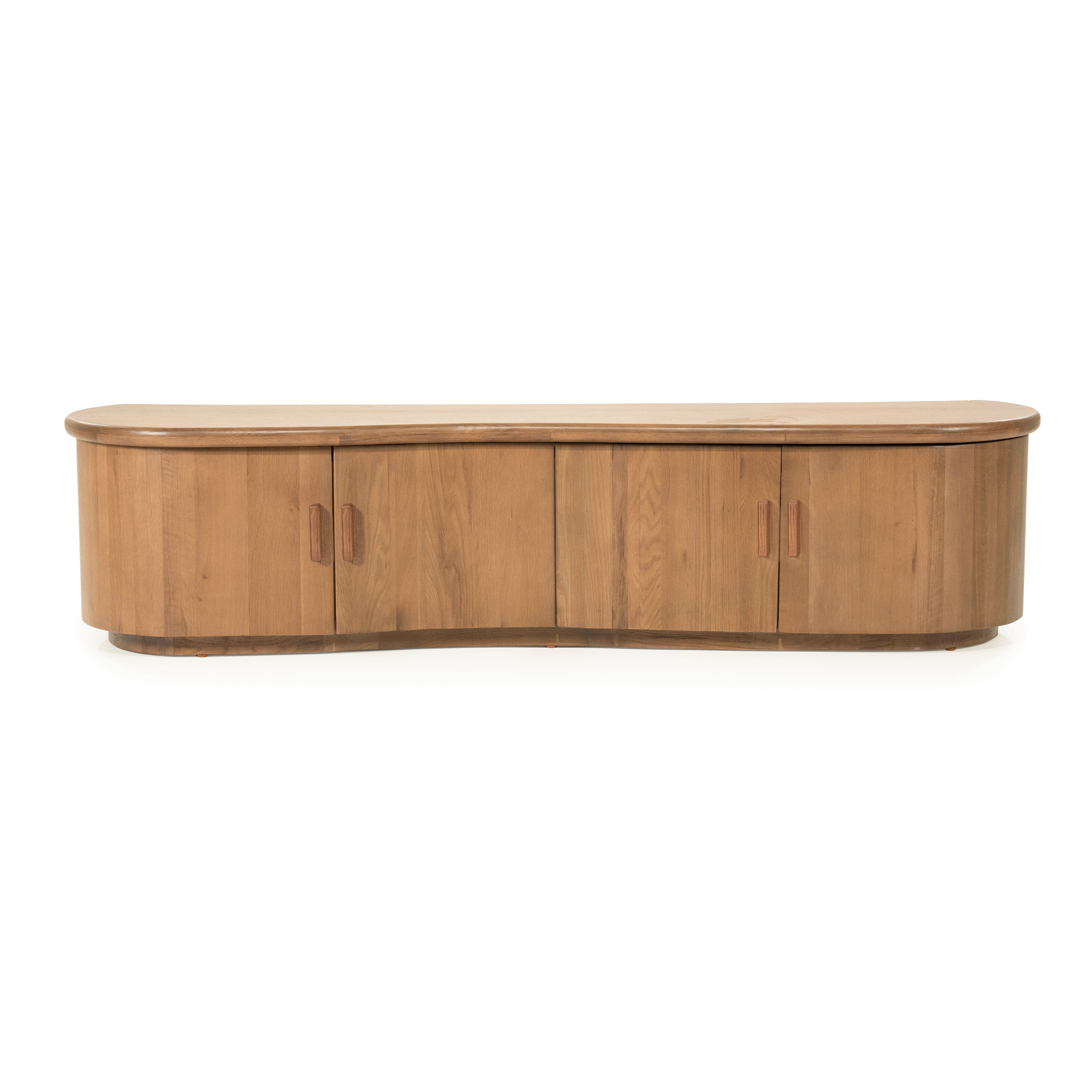 TV-meubel JOSH donker eikenhout