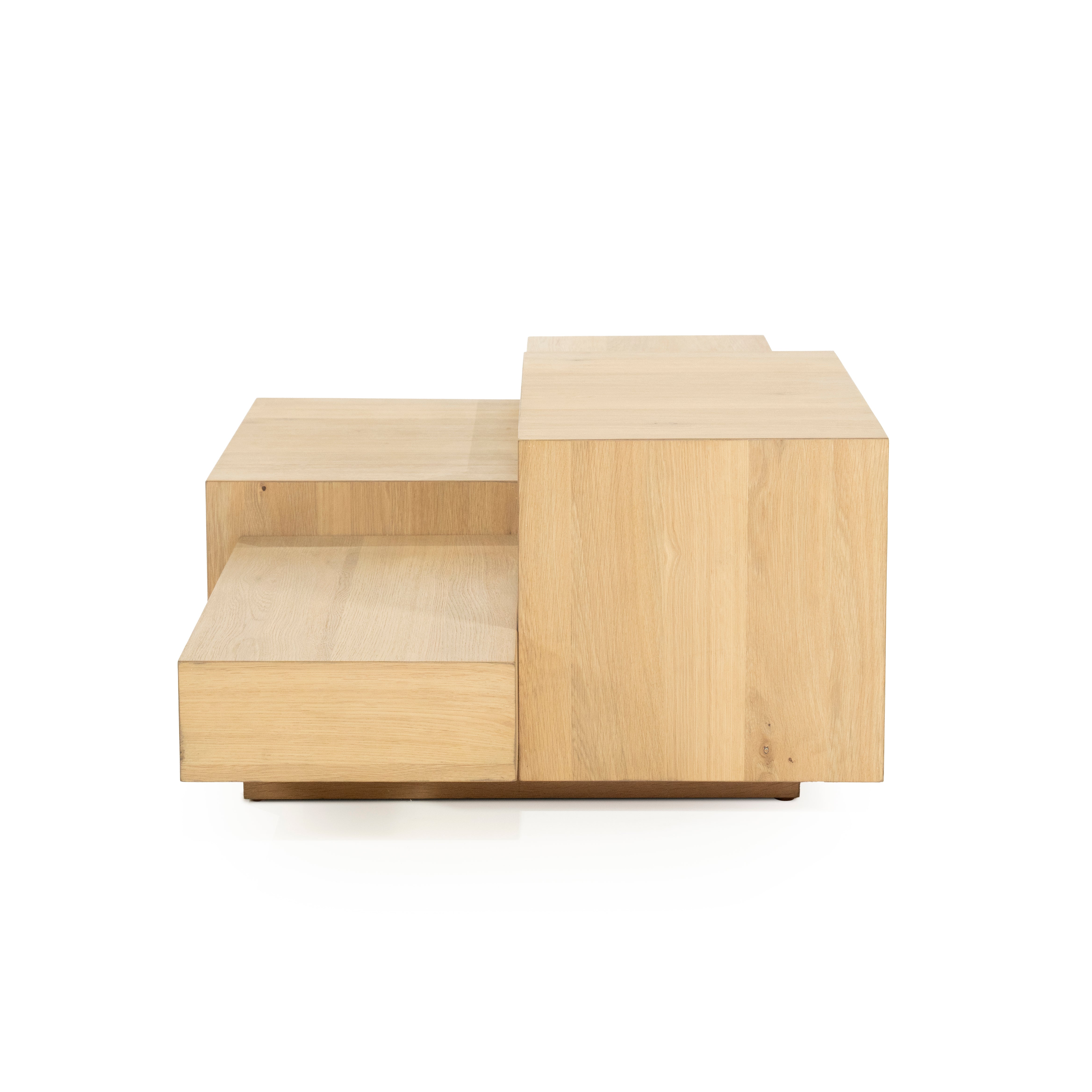 QUINTEN Oak Veneer Coffee Table