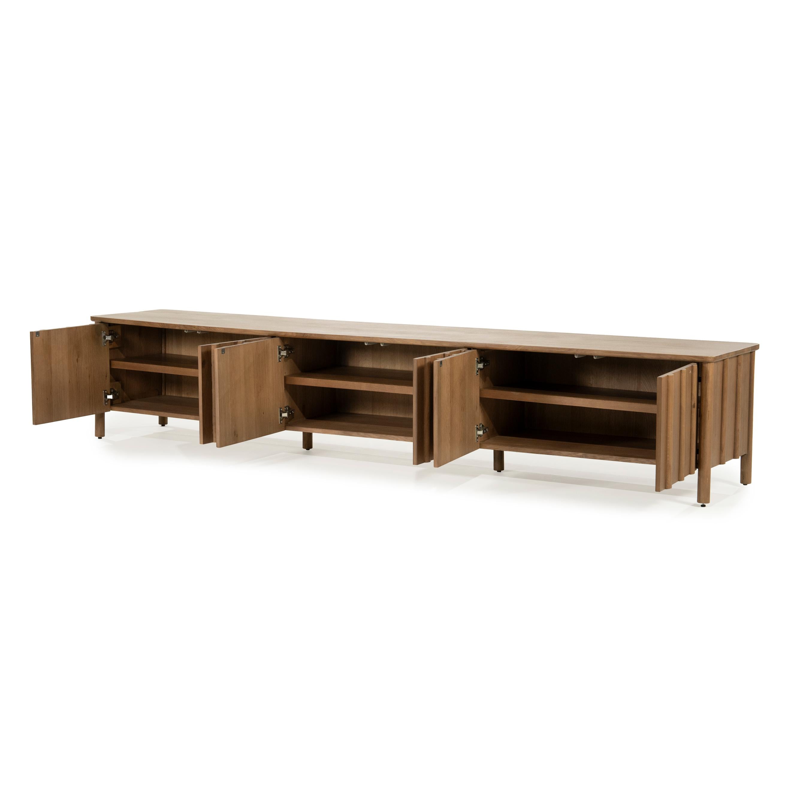 JAKE TV Cabinet dark oak wood