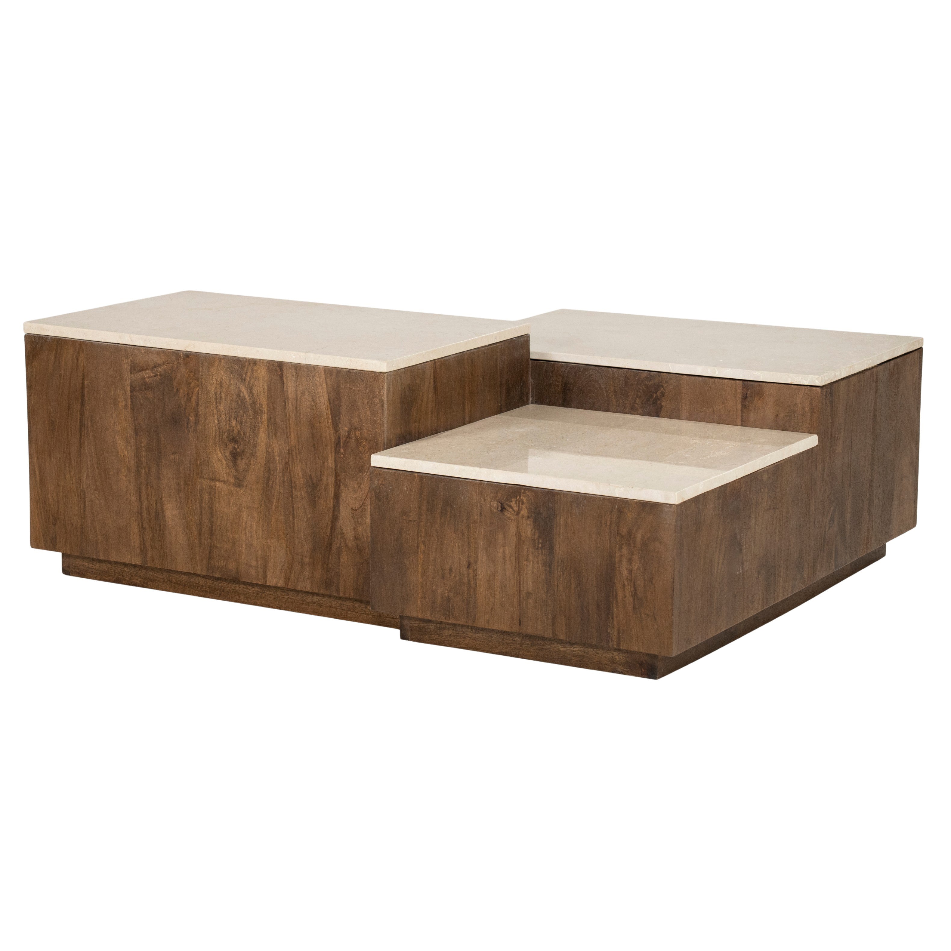 Koffietafel QUIDO van mango-hout
