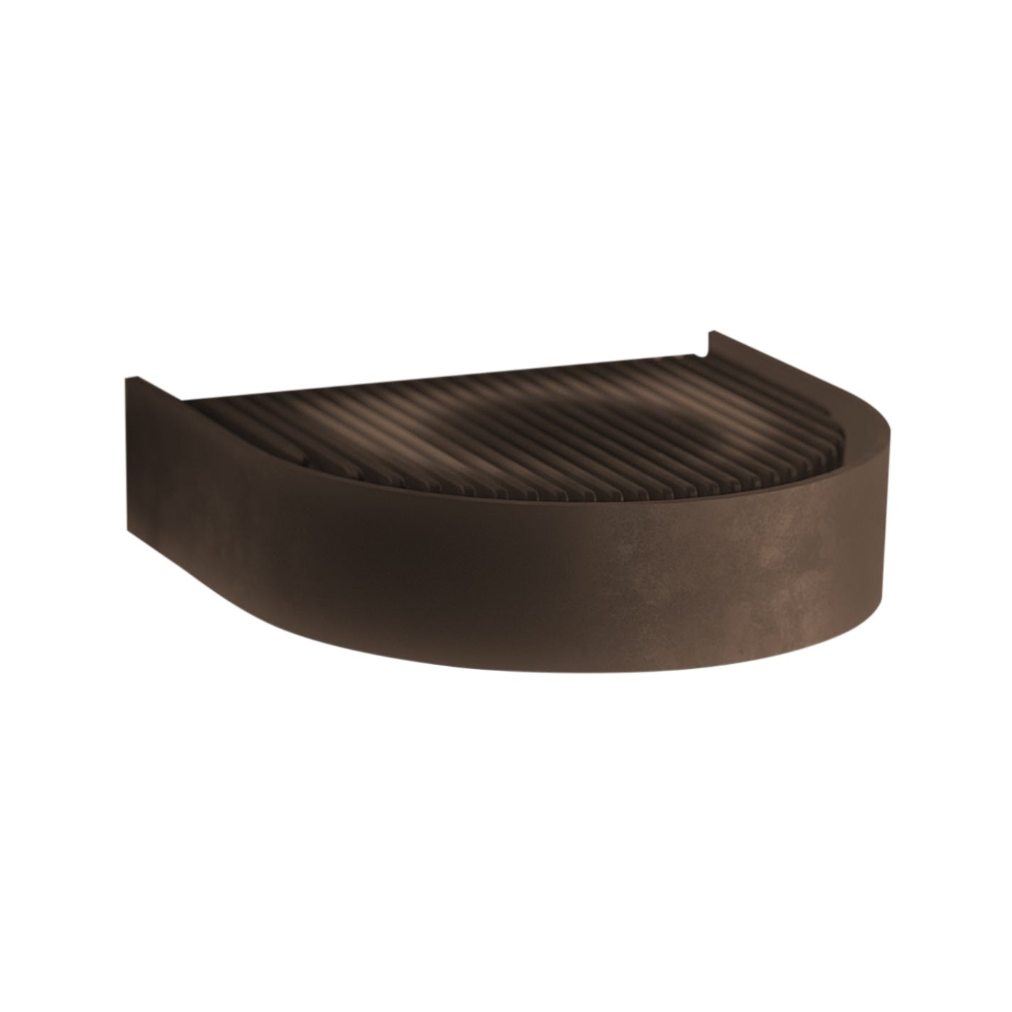 Buitenwandlamp BRIM bruin