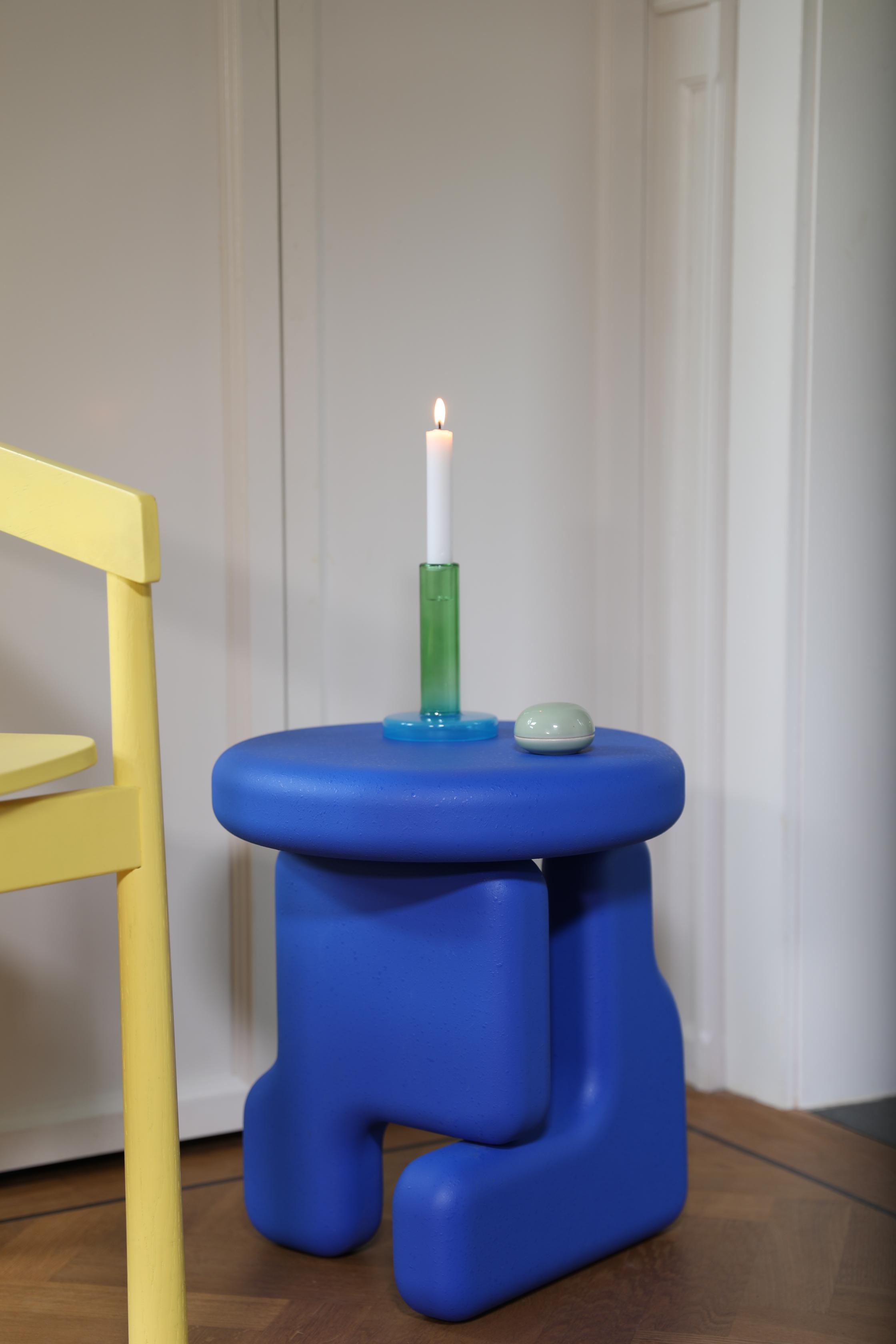Zijtafel PLOT blauw