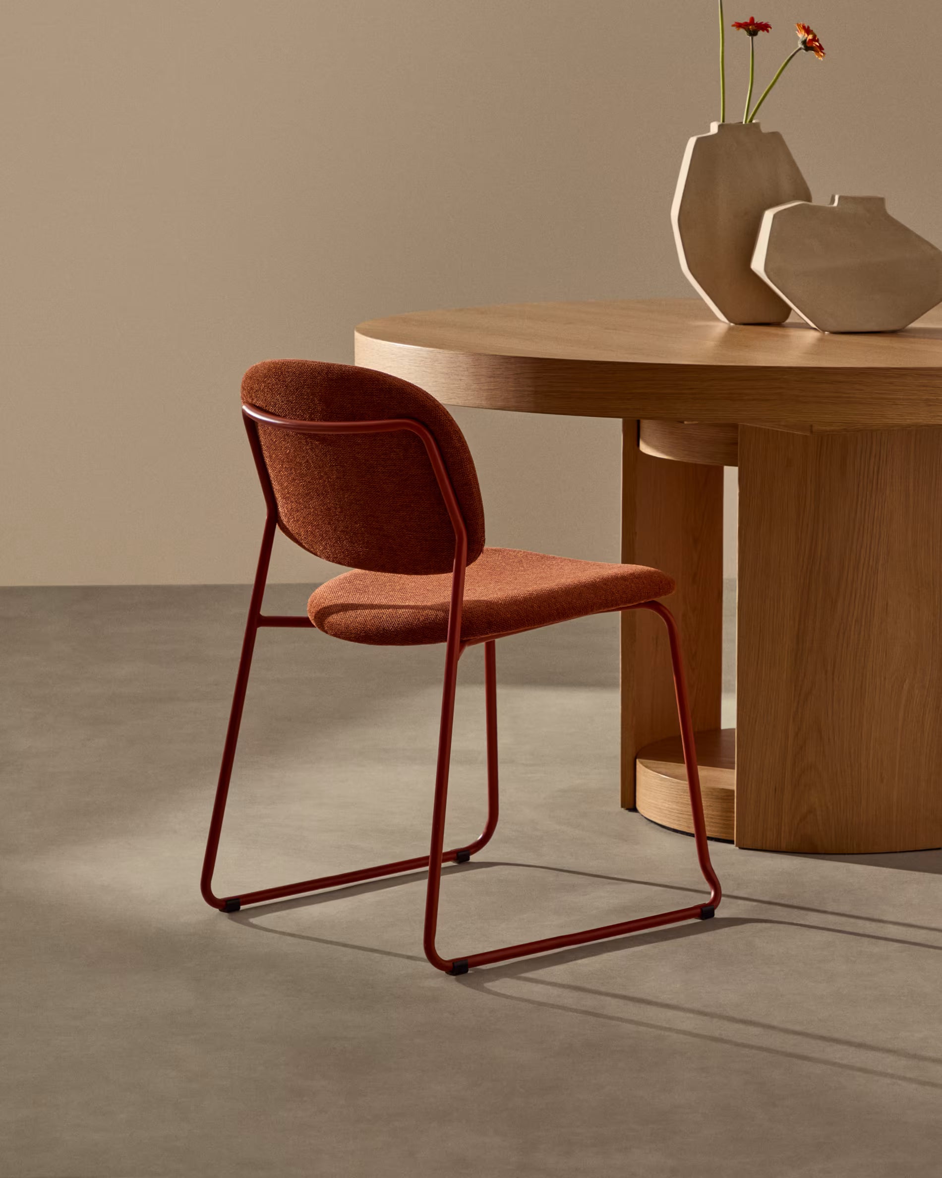 MELI Chair Brick Red