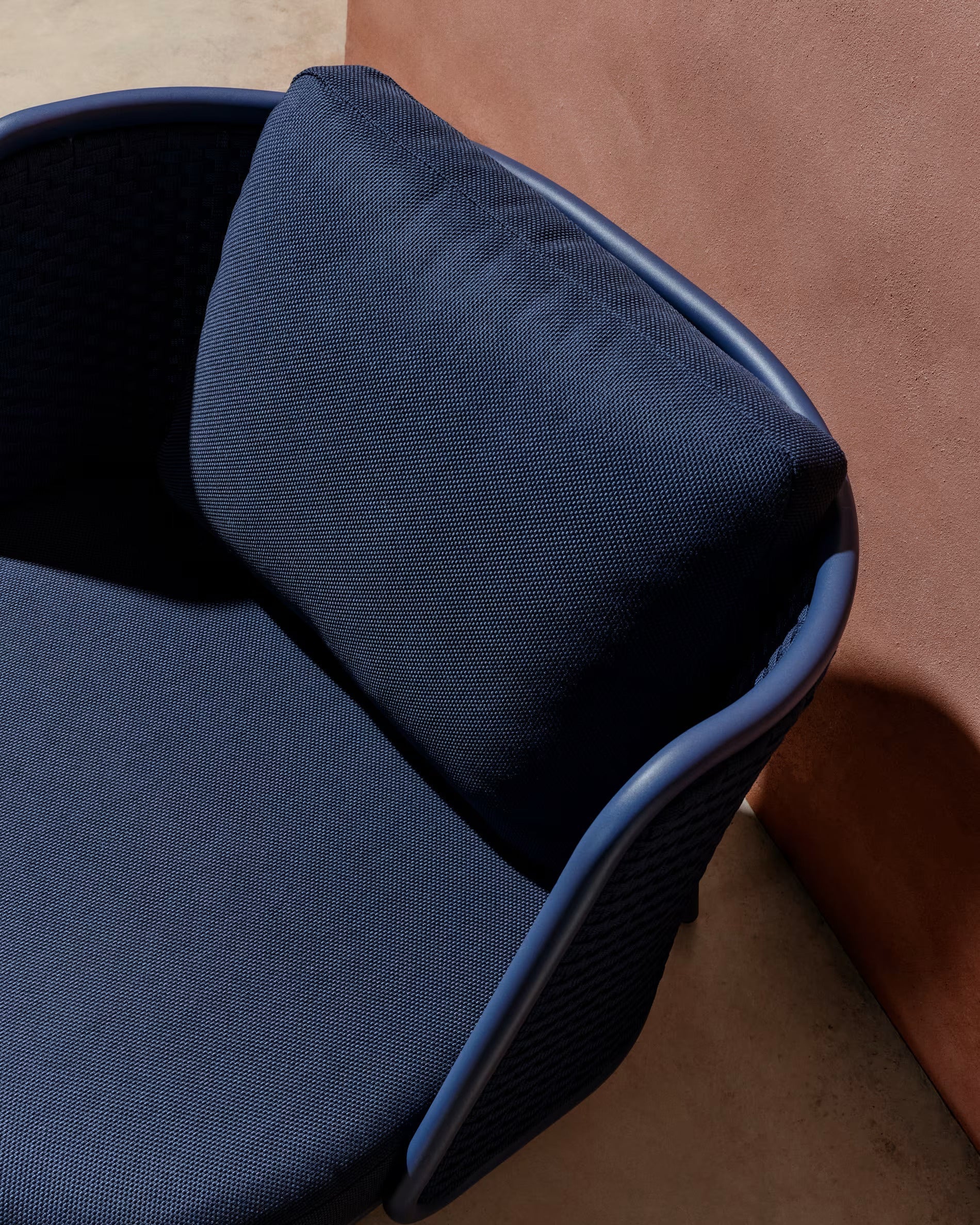 SEDALIS Gartenstuhl blau 