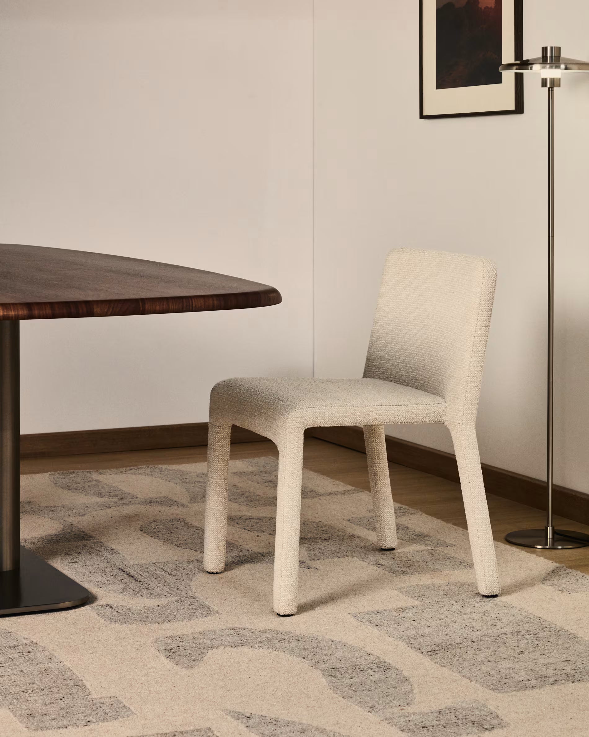 Stuhl LORIA beige Chenille