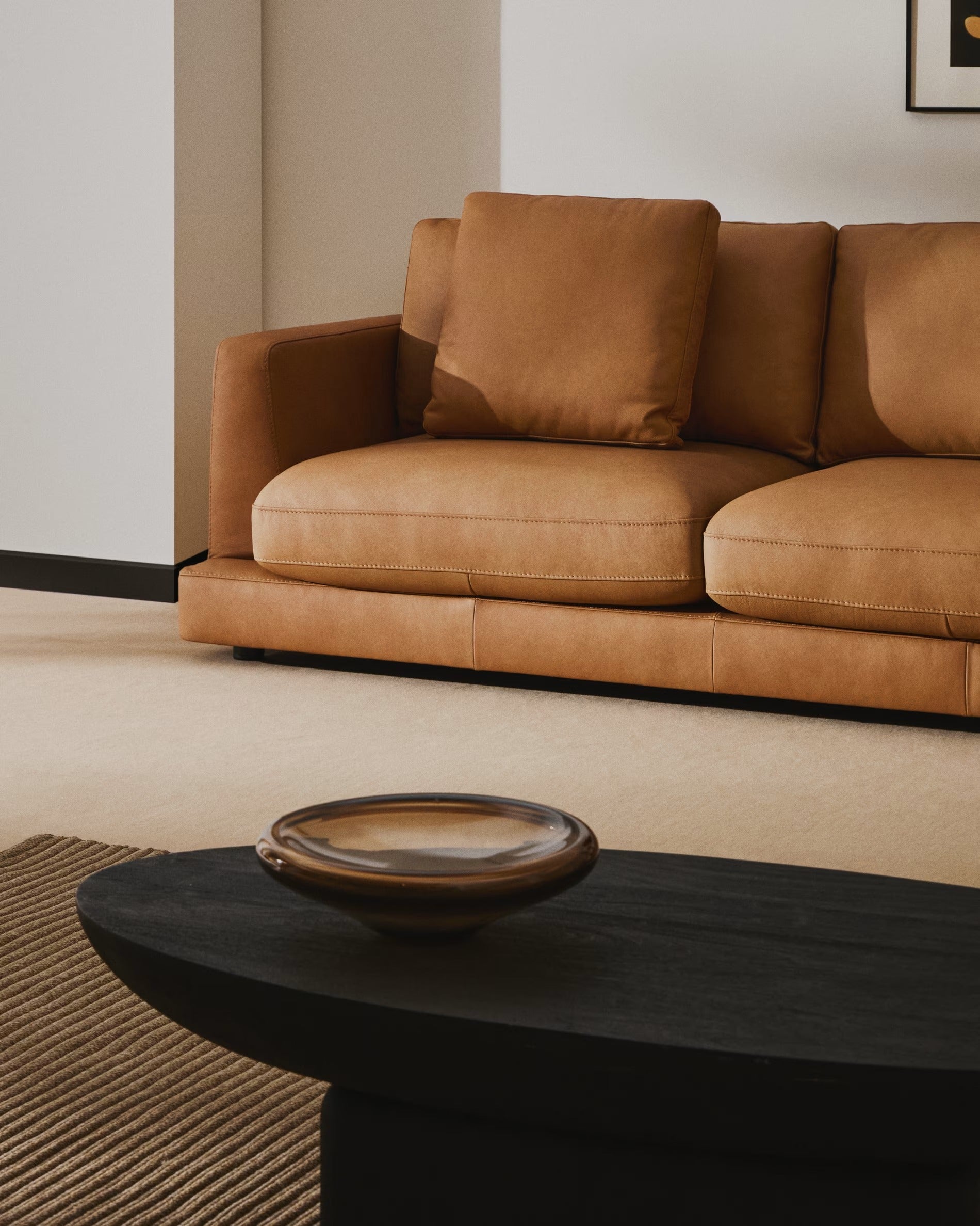 Sofa für 6 Personen GALA aus natürlichem Leder