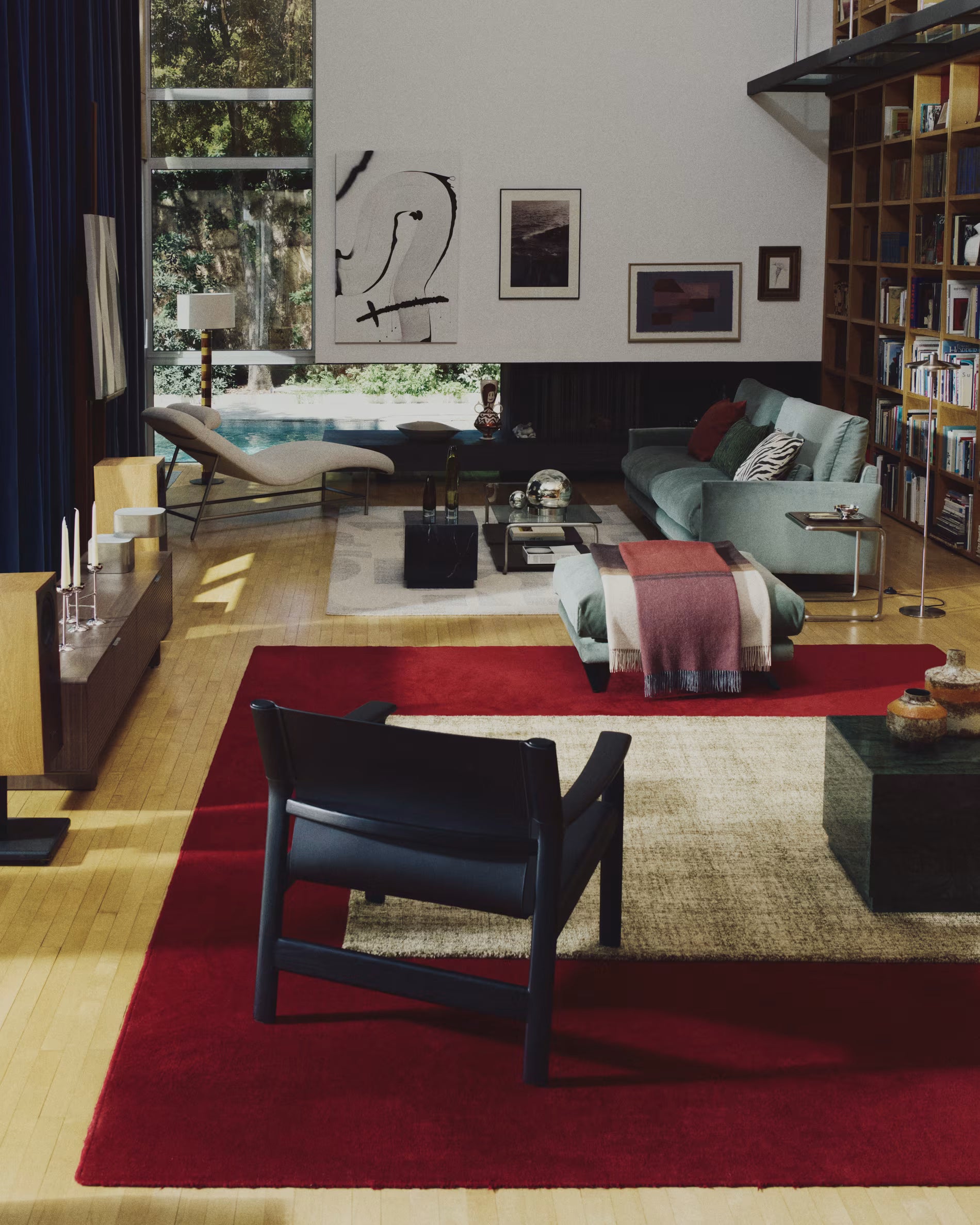 SOREIN Coffee Table Green Marble