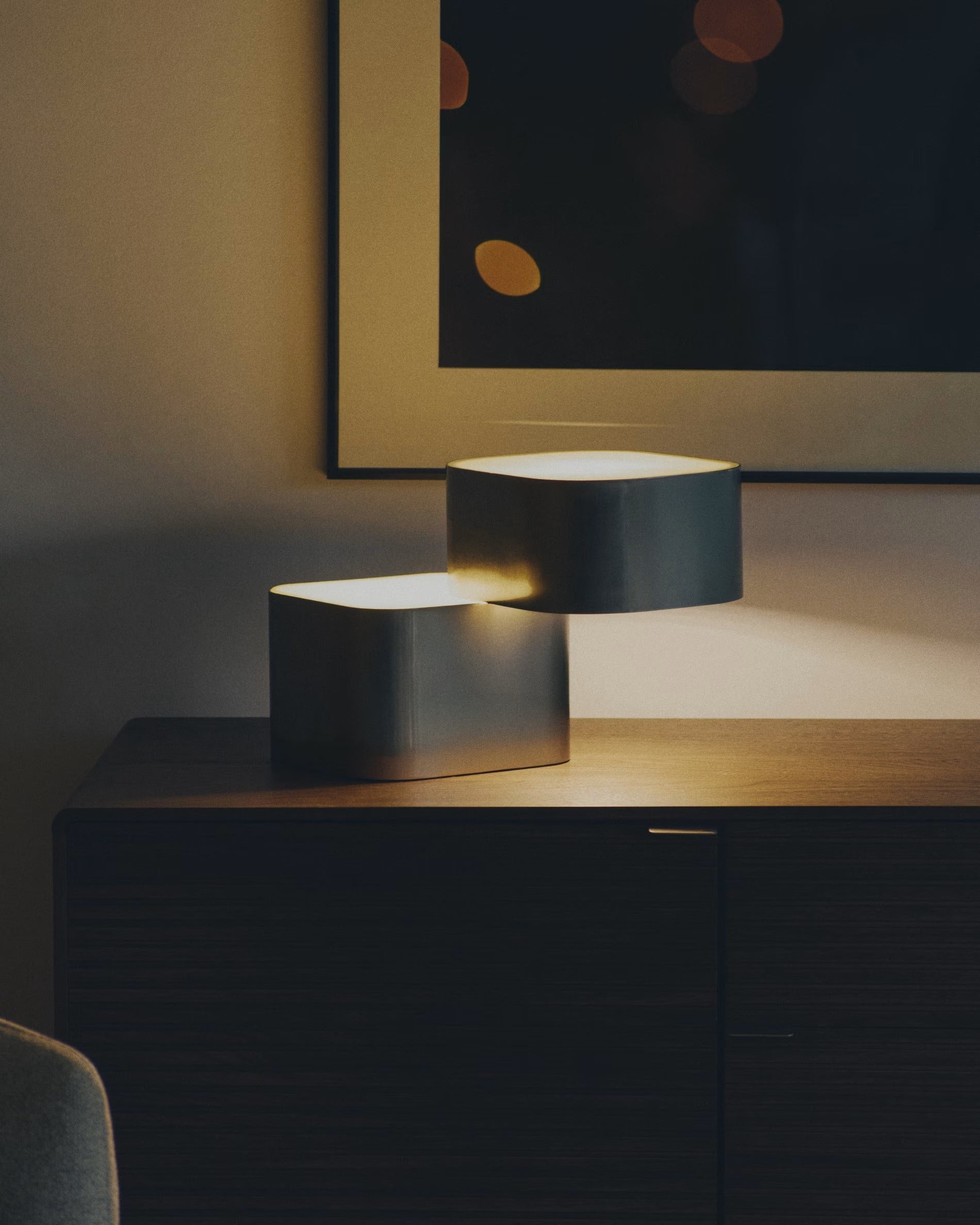 TANDAN Table Lamp Gray