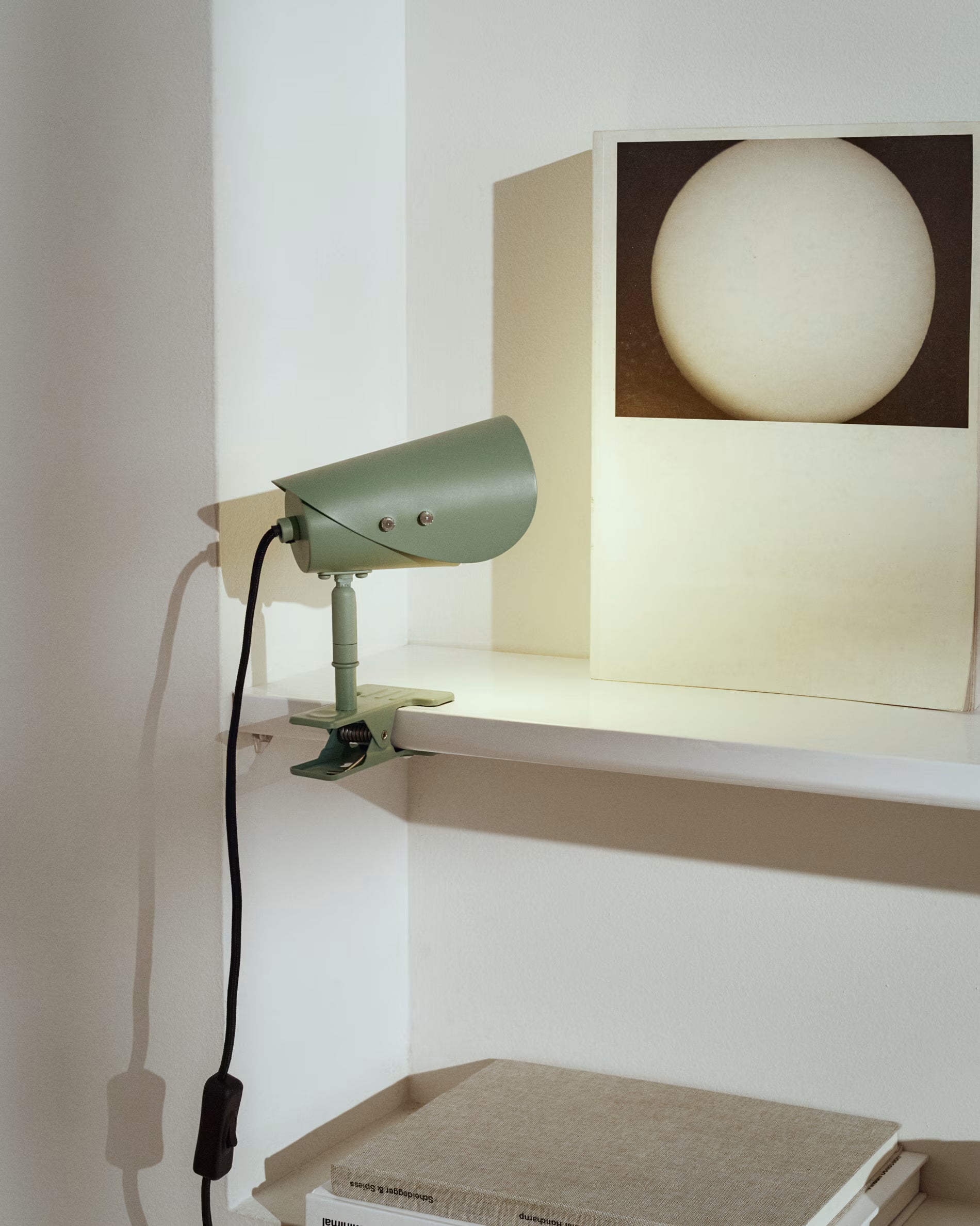 Schreibtischlampe mit Klemme JULA grün