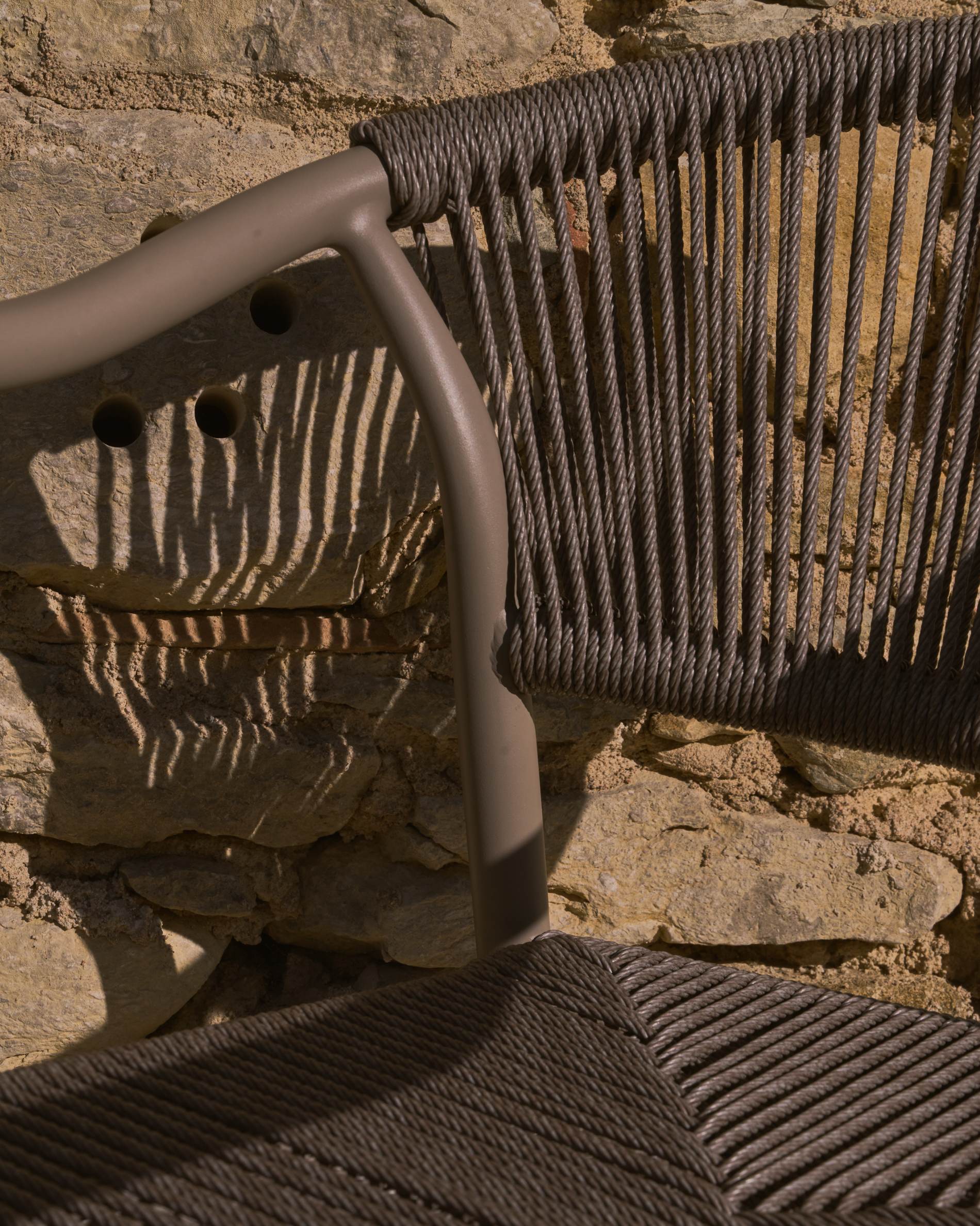 Tuinstoel LIVADIA taupe