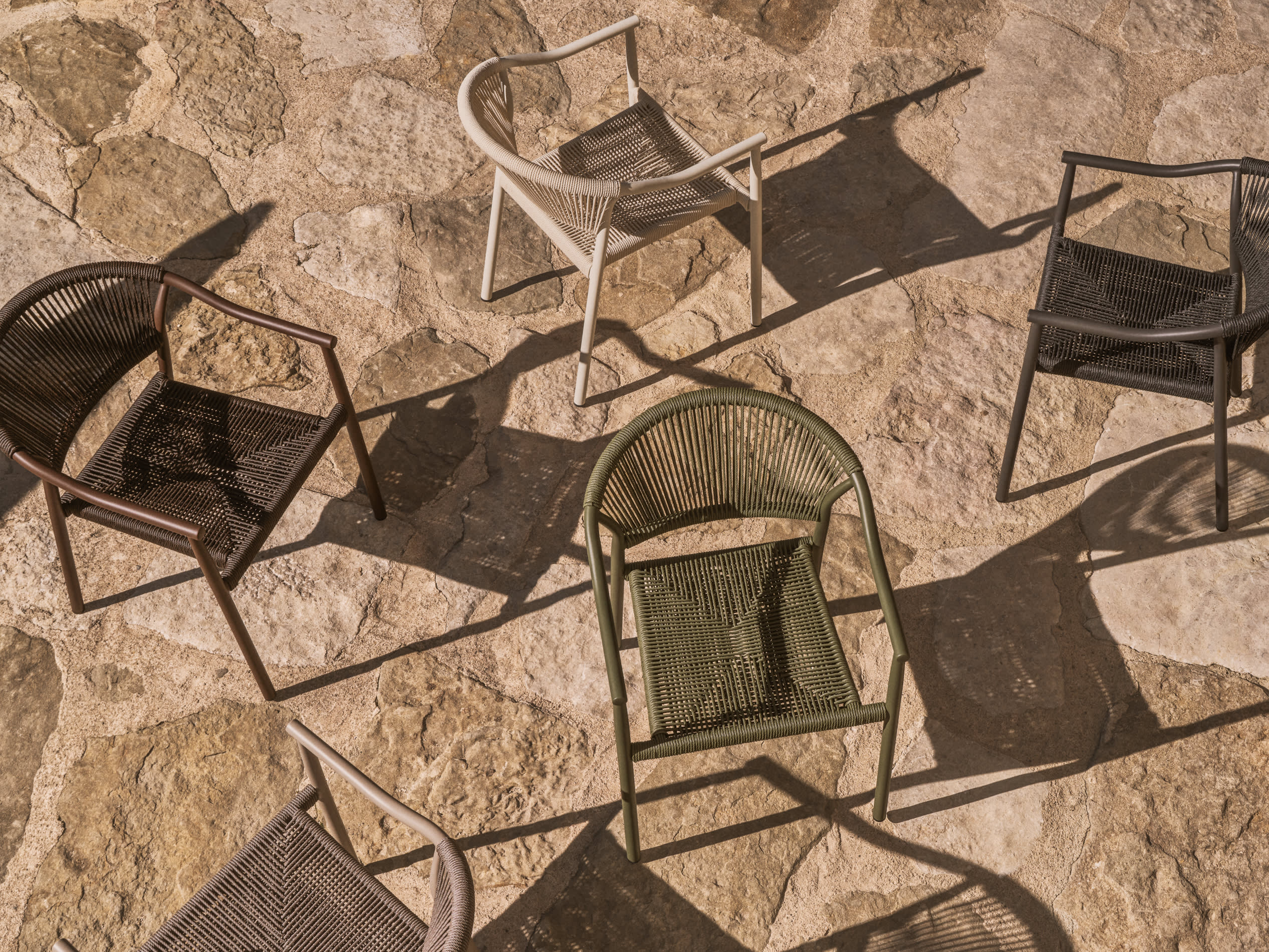 Tuinstoel LIVADIA ecru