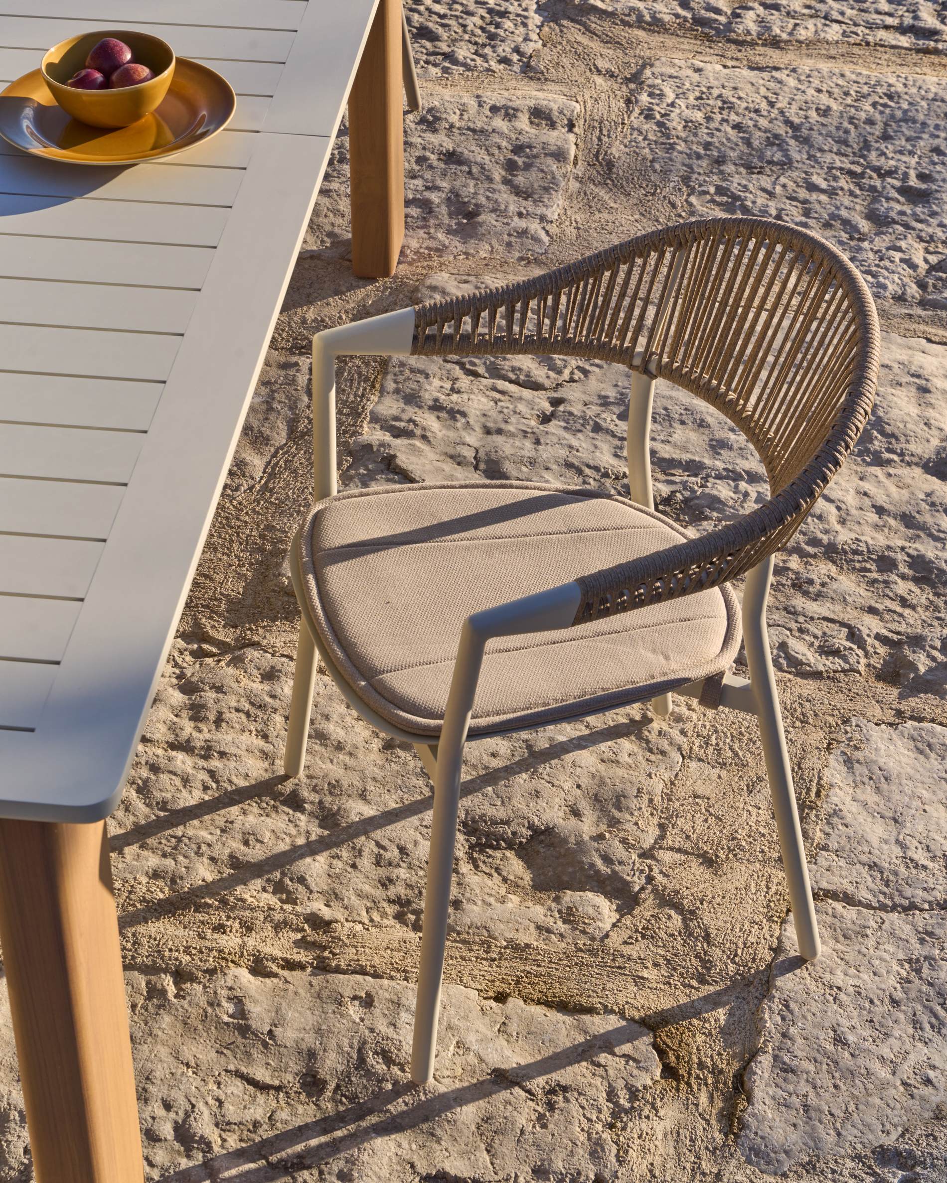 Gartenstuhl ALIMIA ecru