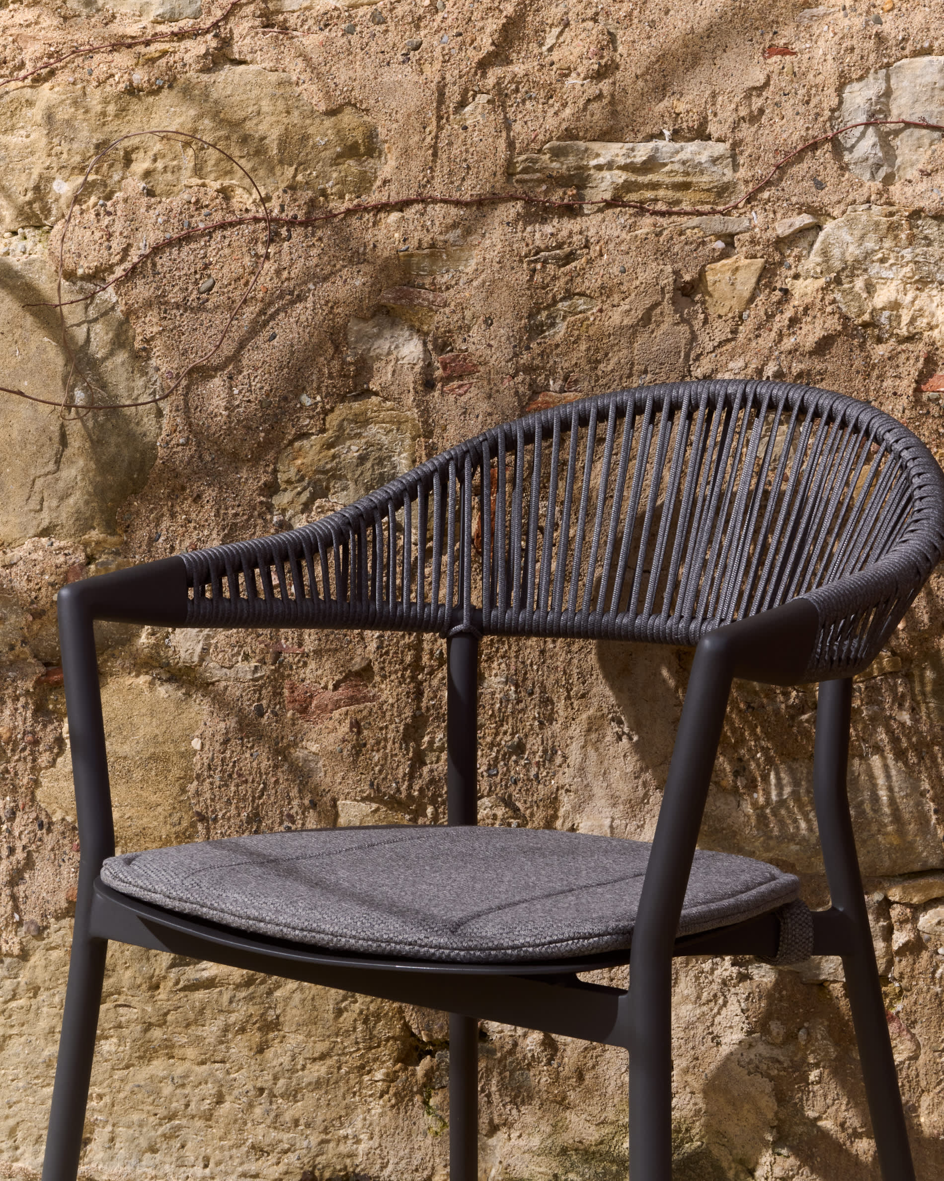 Gartenstuhl ALIMIA graphit