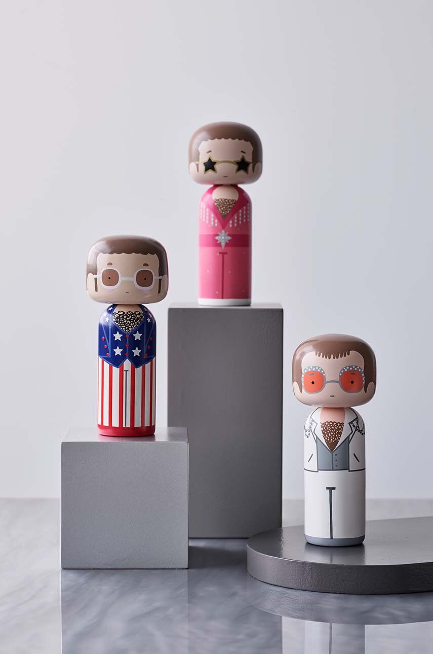 Decorative figure ELTON JOHN - WHITE OUTFIT