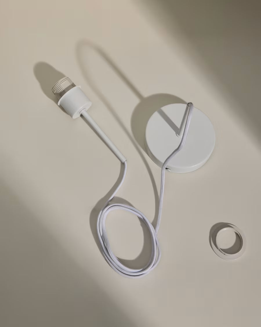 Wandbevestiging voor hanglamp FULVIA wit