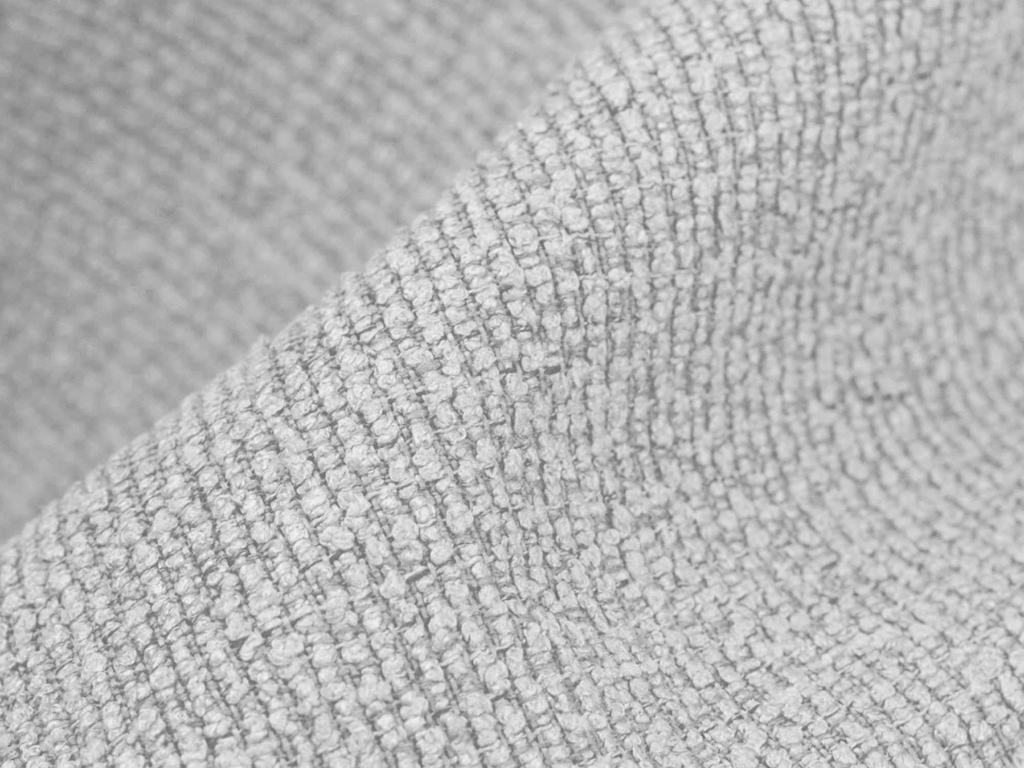 Armchair / module ALOHA silver boucle