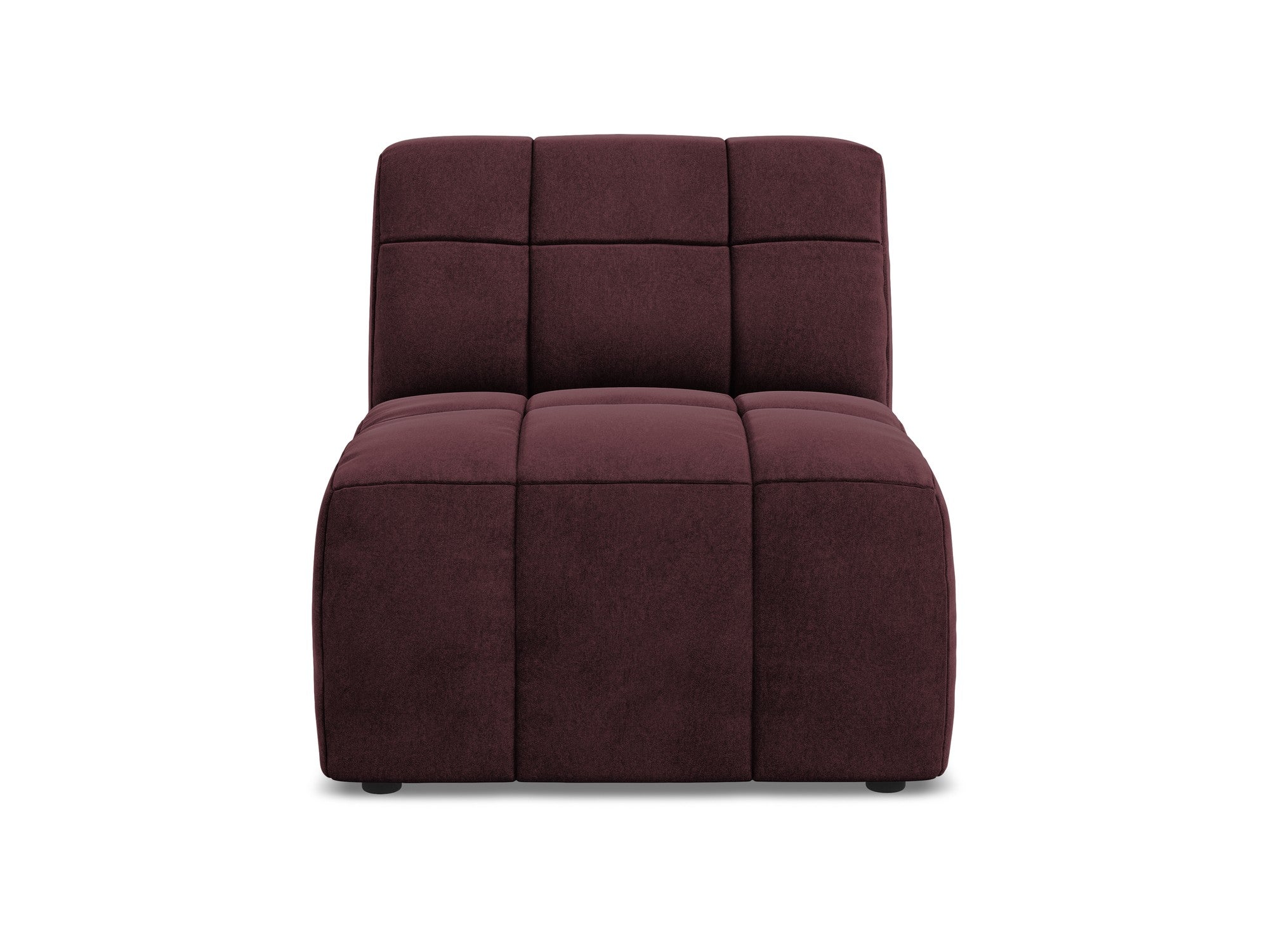 Fauteuil / fluwelen module ALOHA bordeaux