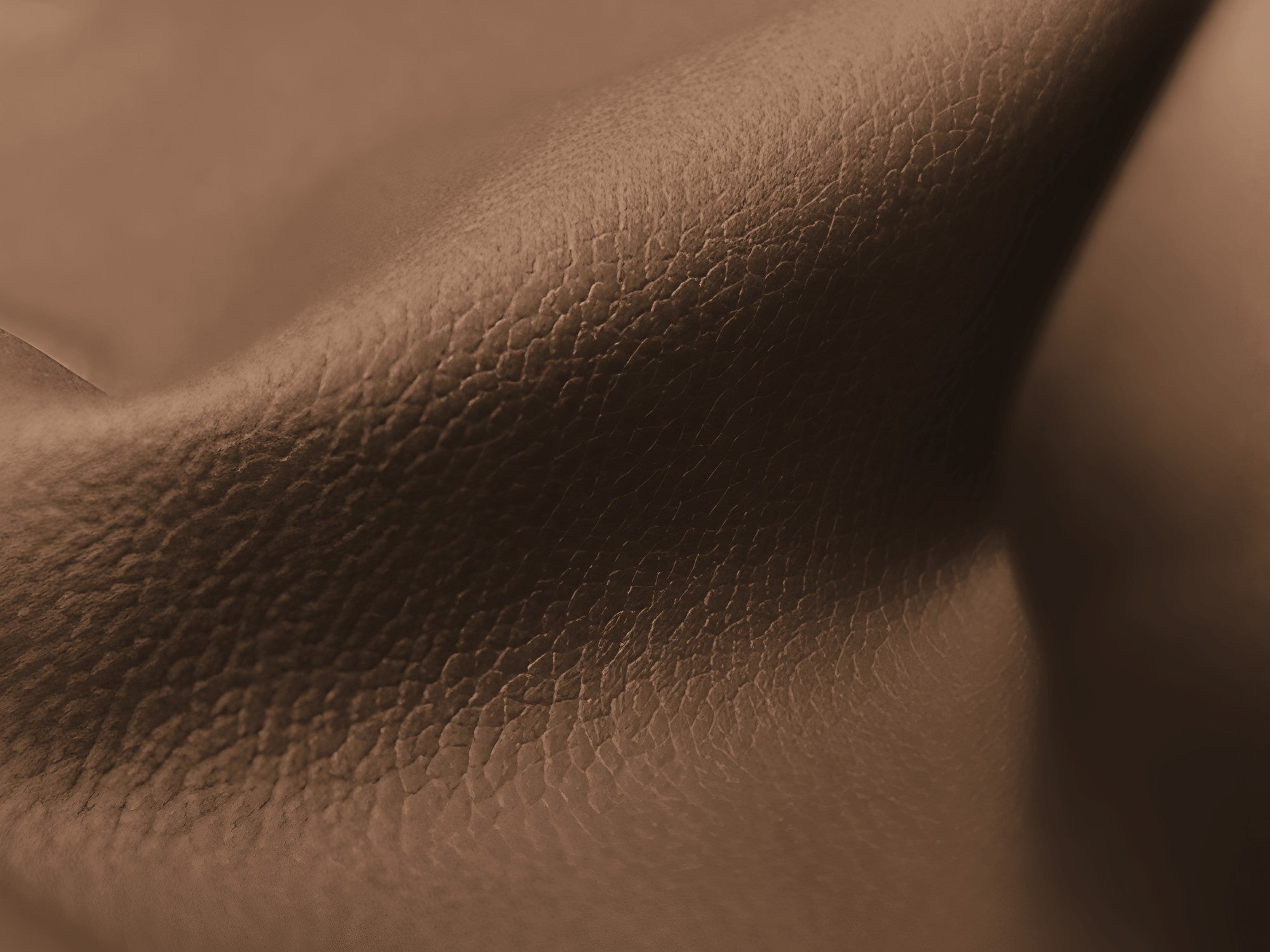 3-seater modular sofa ALOHA chocolate eco-leather