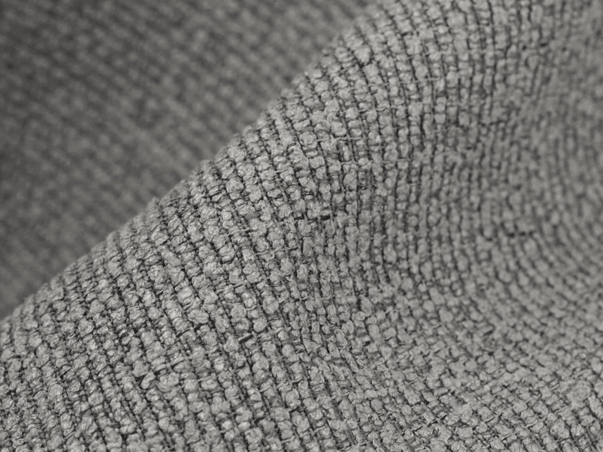 Modulares 3-Sitzer Sofa ALOHA hellgrau Boucle