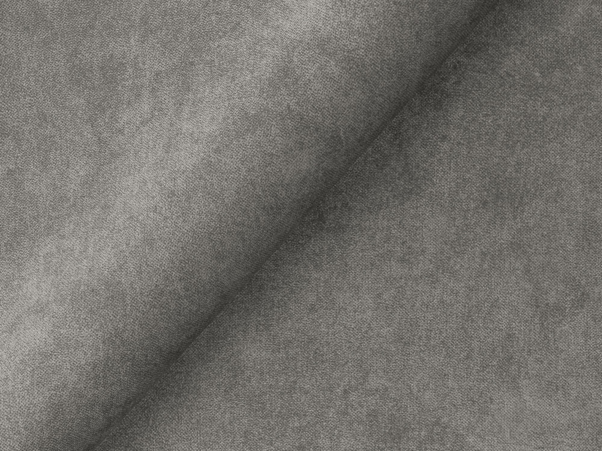 Modulaire fluwelen hoekbank links 2-zits ALOHA grijs