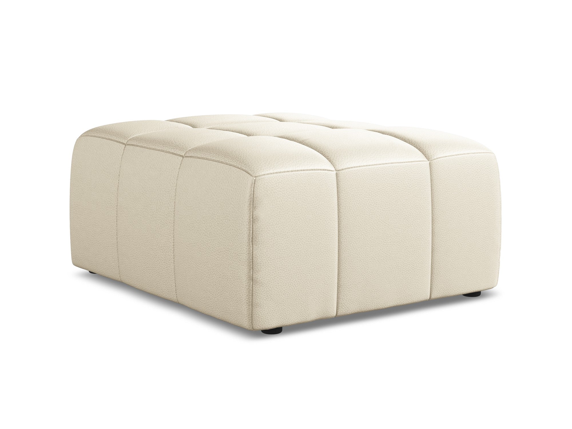Pouf / module ALOHA light beige eco-leather