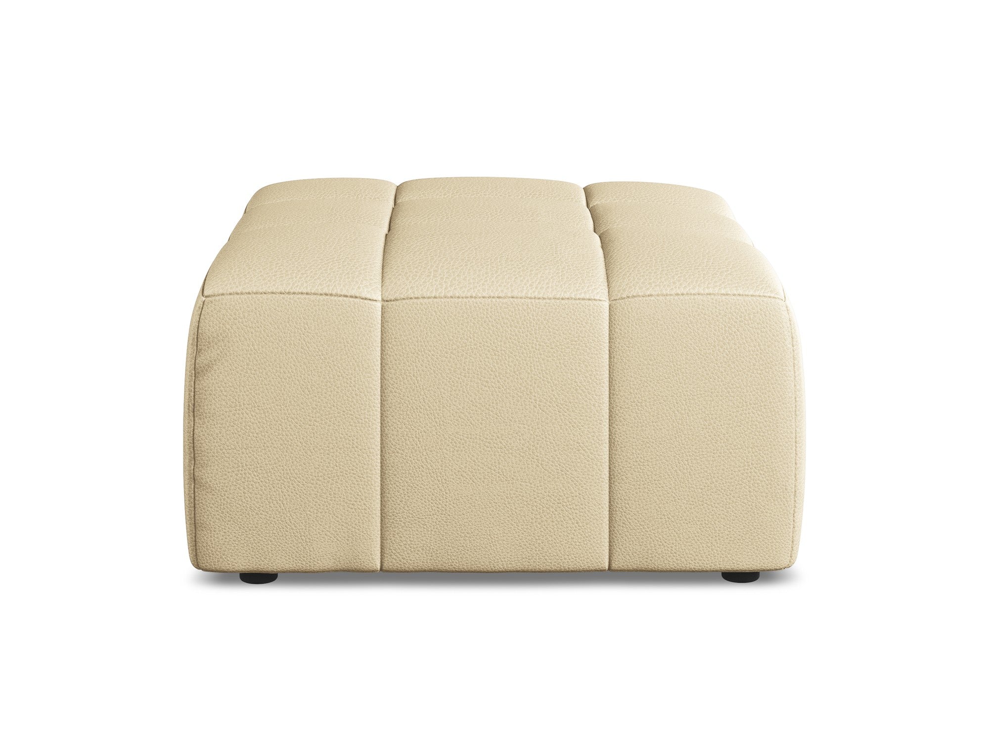 Puf / module ALOHA beige ecologische leer