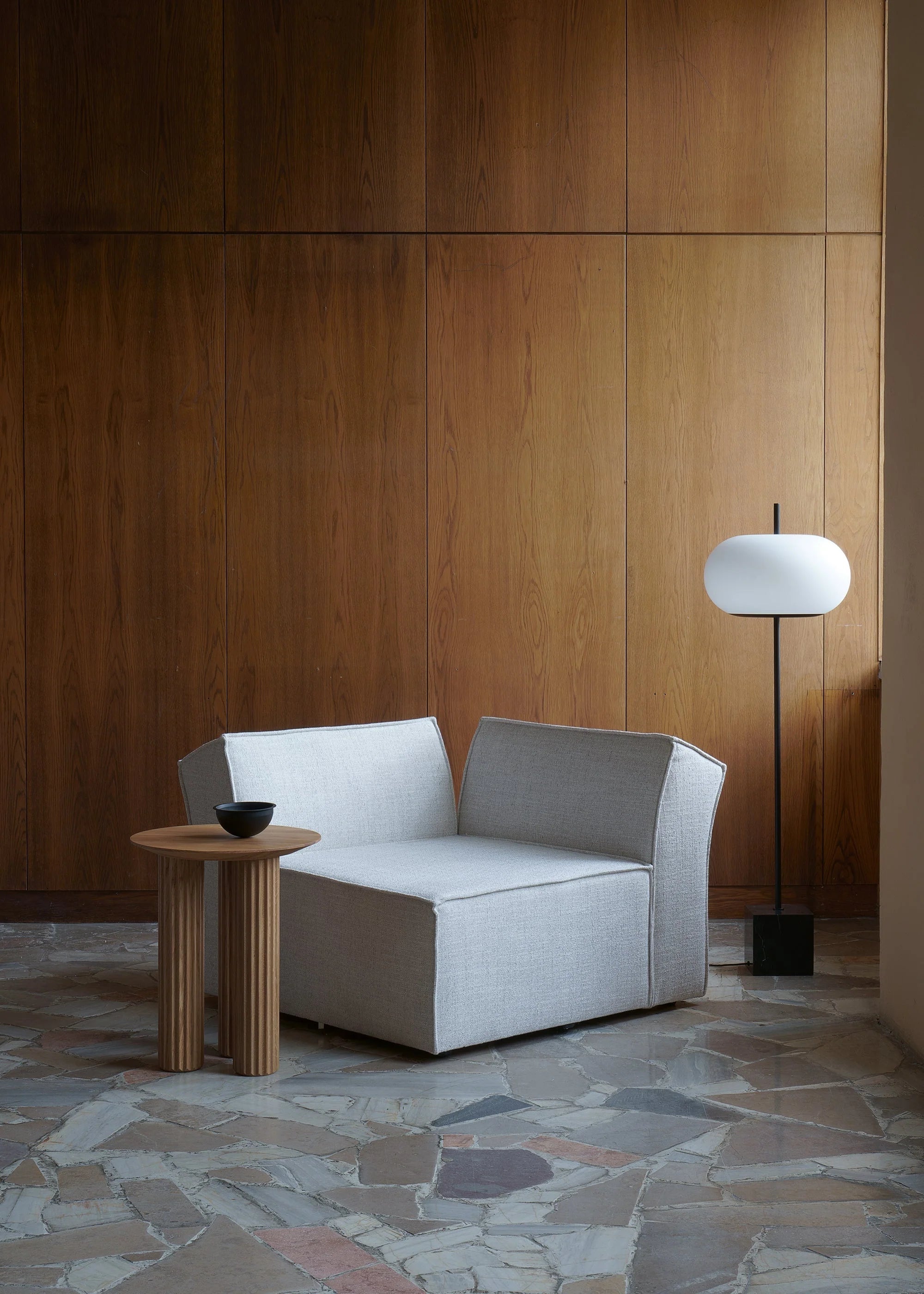 Modulaire bank ANDO - linker module groen