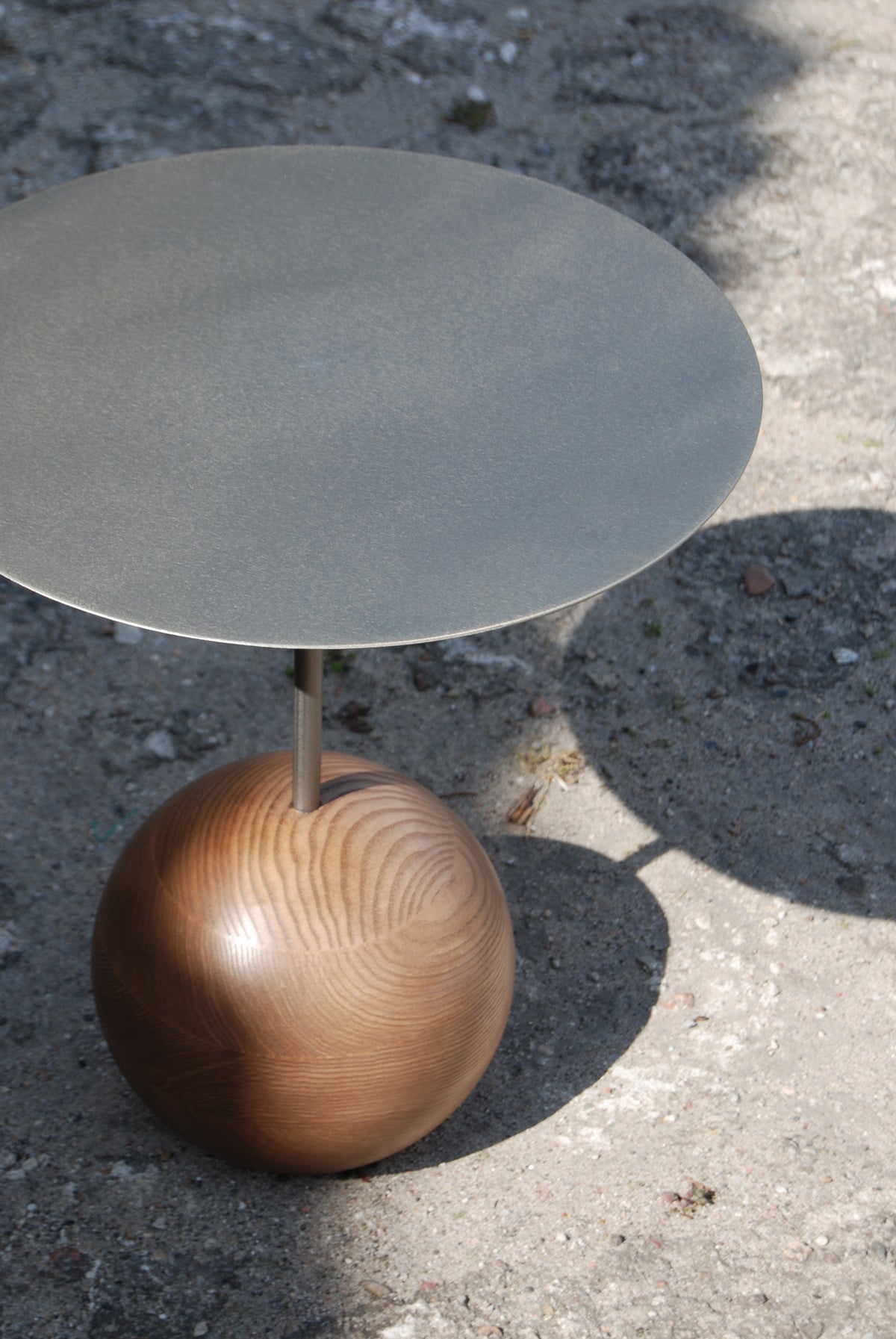 Koffietafel AN SU hout en staal